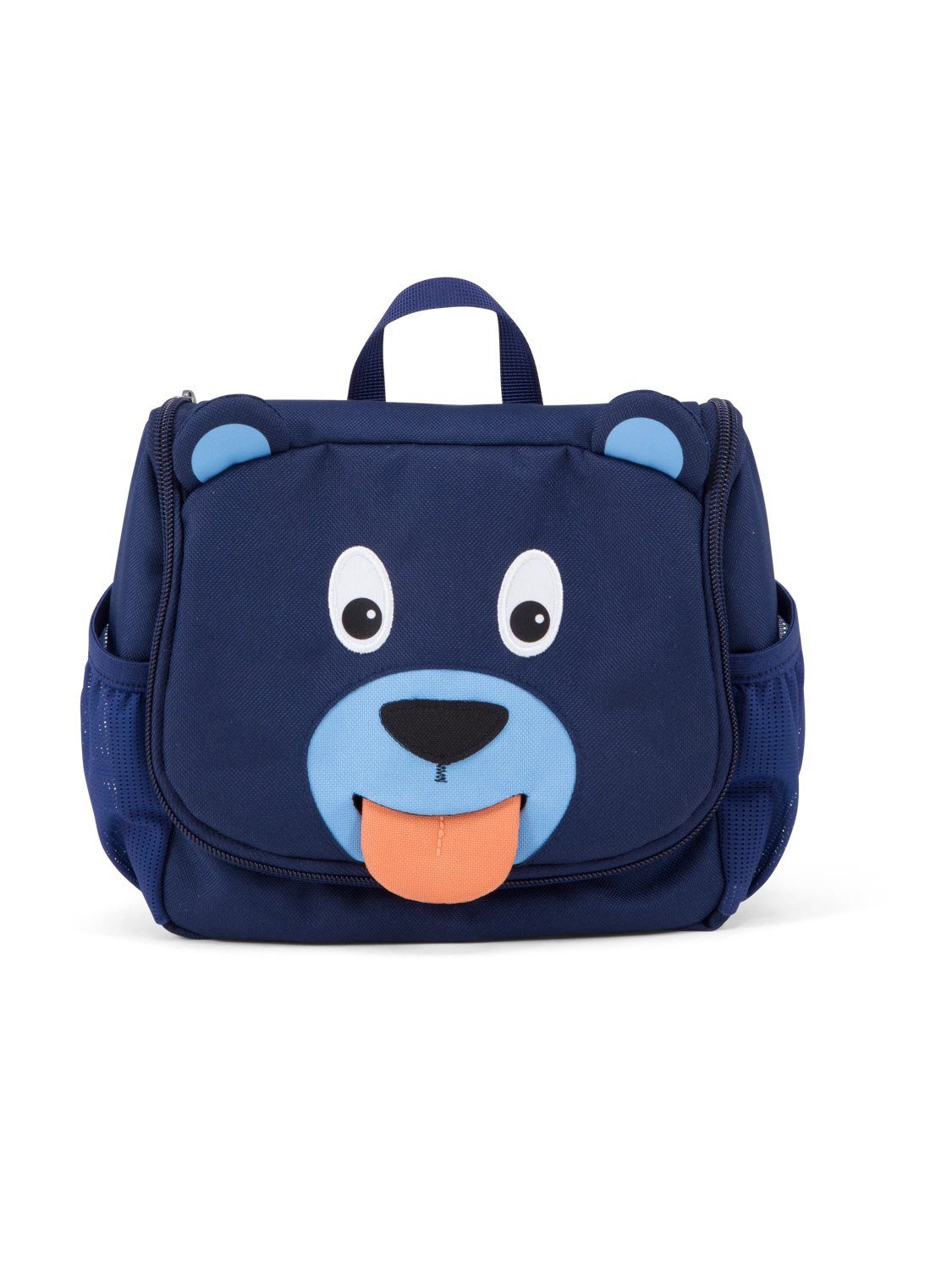 Affenzahn Kulturbeutel Kulturtasche, mit personalisierbarer Ziehzunge