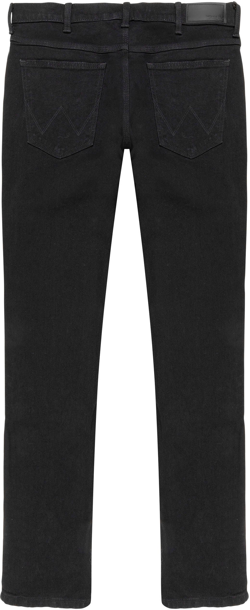 Authentic rinse Wrangler Regular Regular-fit-Jeans black