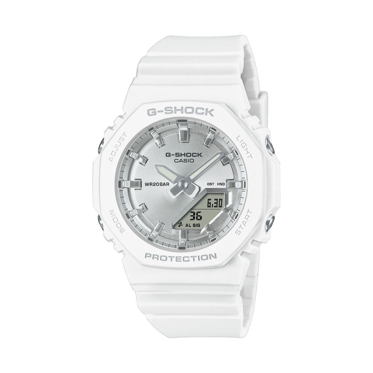 CASIO Quarzuhr Casio GMA-P2100VA-7AER G-Shock Uhr Damen, Resin, Quarz, (1-tlg)