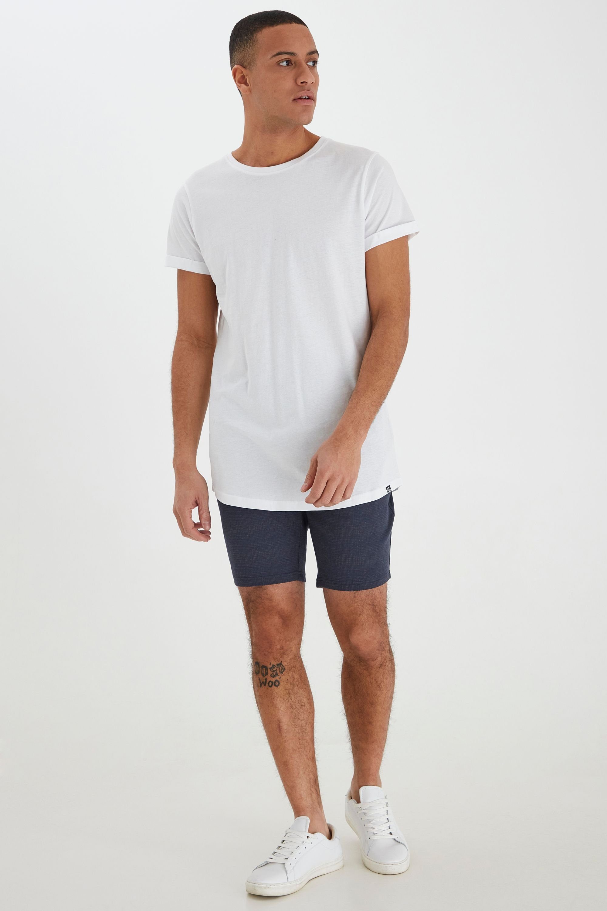 Blend Sweatshorts BHArgus Stoff Shorts mit elastischem Bund und Karo-Muster