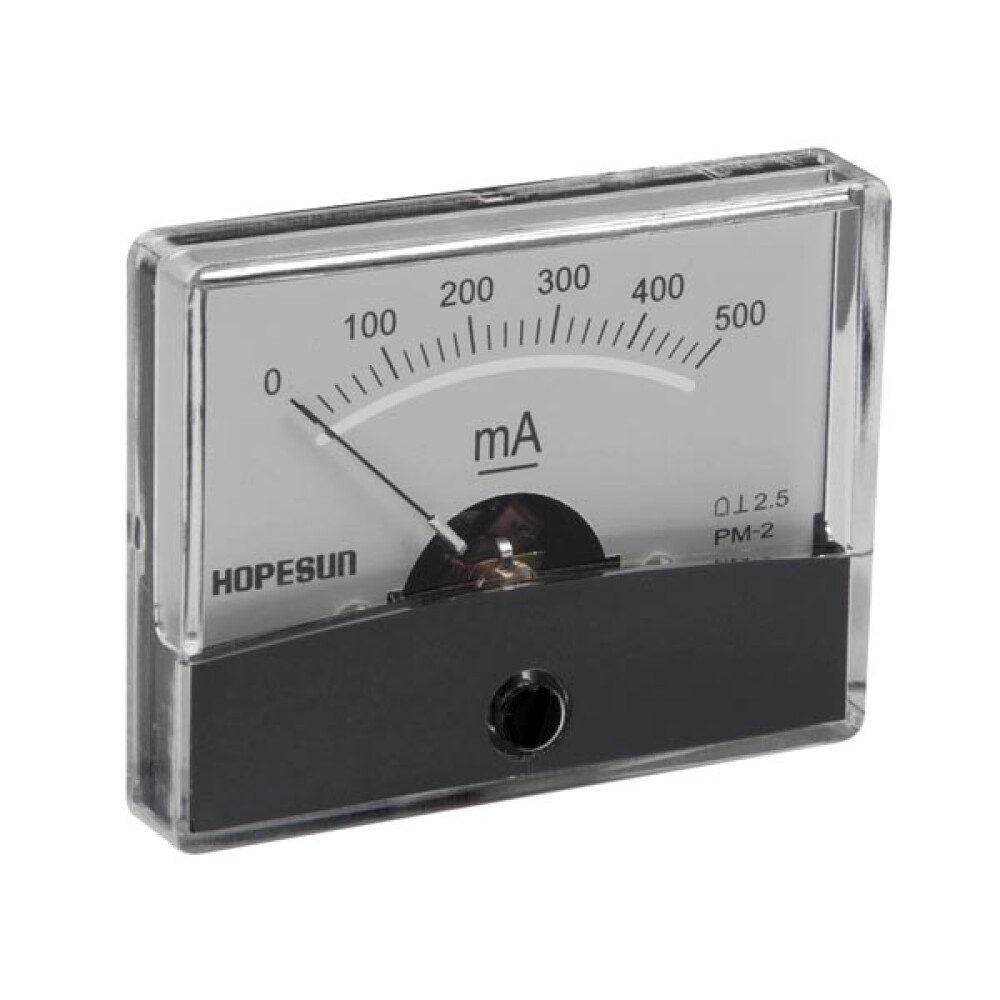 Strommessgerät Drehspulpanelmeter zum Einbau in elektronische Instrumente, Schalttafe