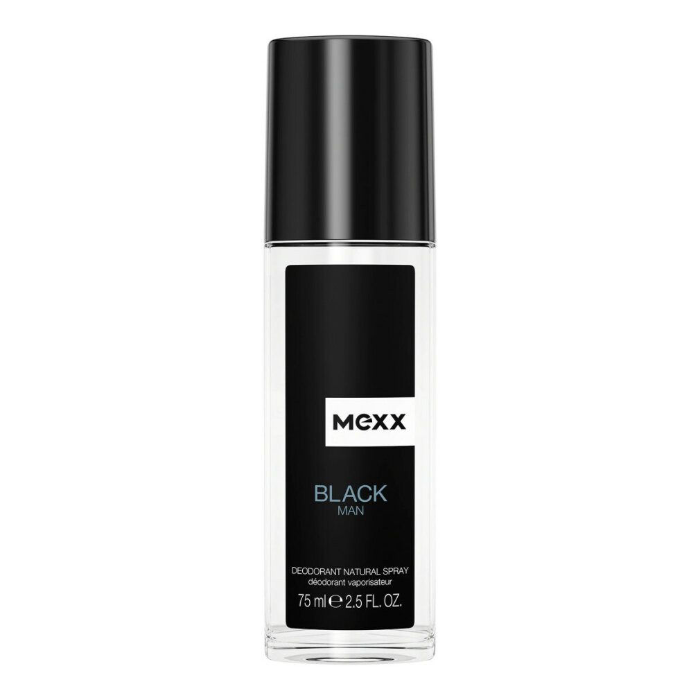 Mexx Deo-Spray Schwarzer Mann DEO Glas