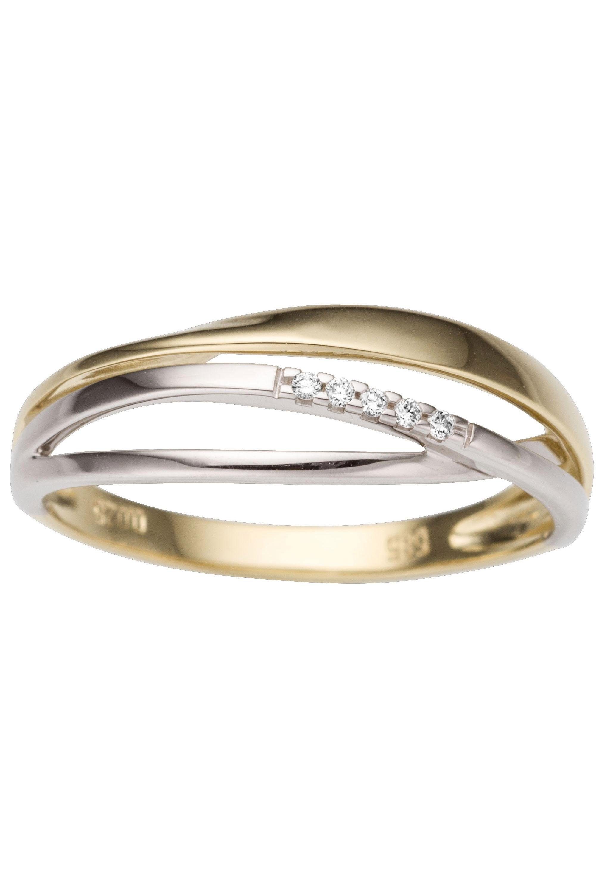 Fingerring Schmuck Geschenk Gold 333 Damenring Goldring