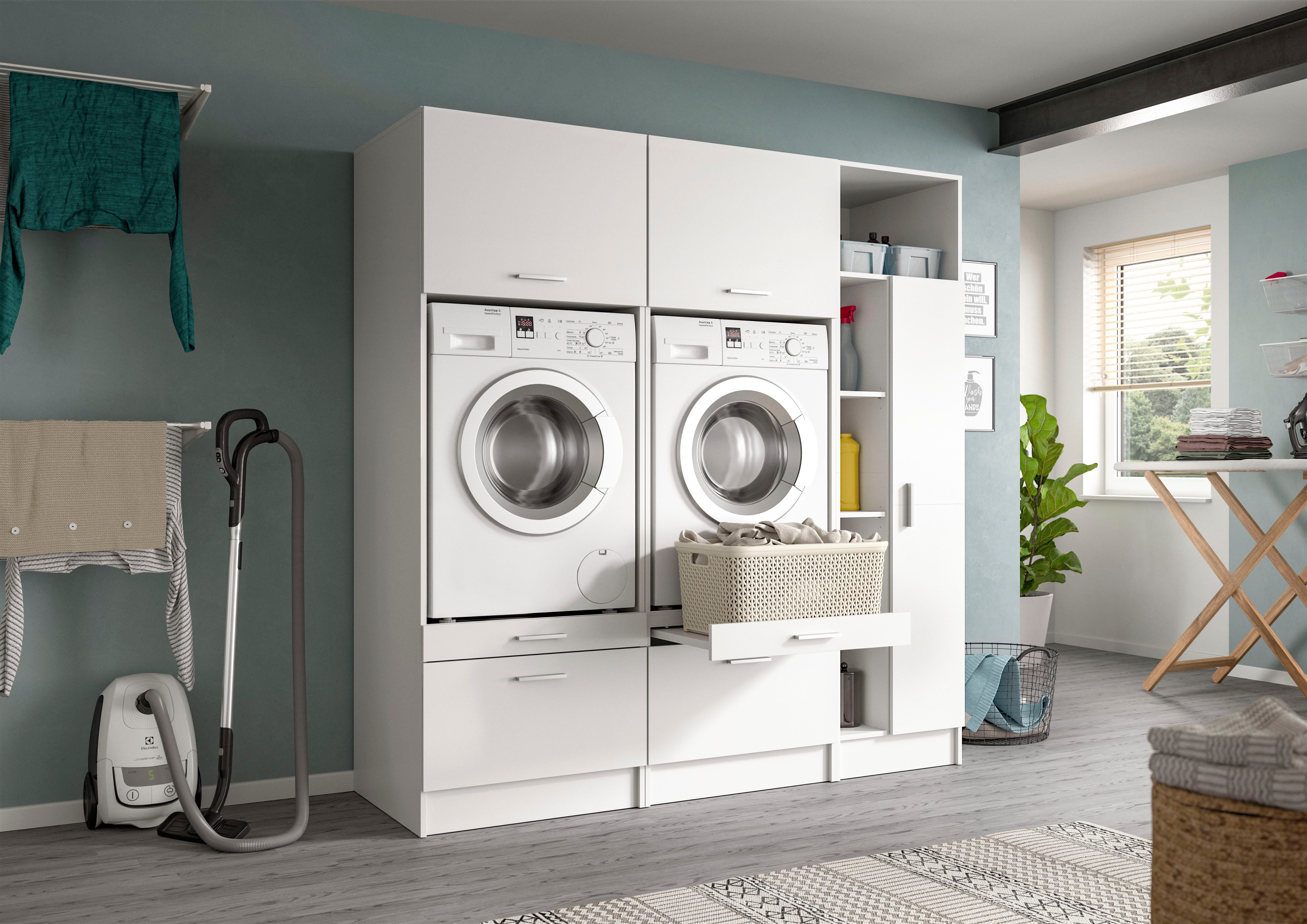 welltime Badmöbel-Set FALAS, TOPSELLER!, 3-teilig, Hauswirtschaftsraum günstig online kaufen