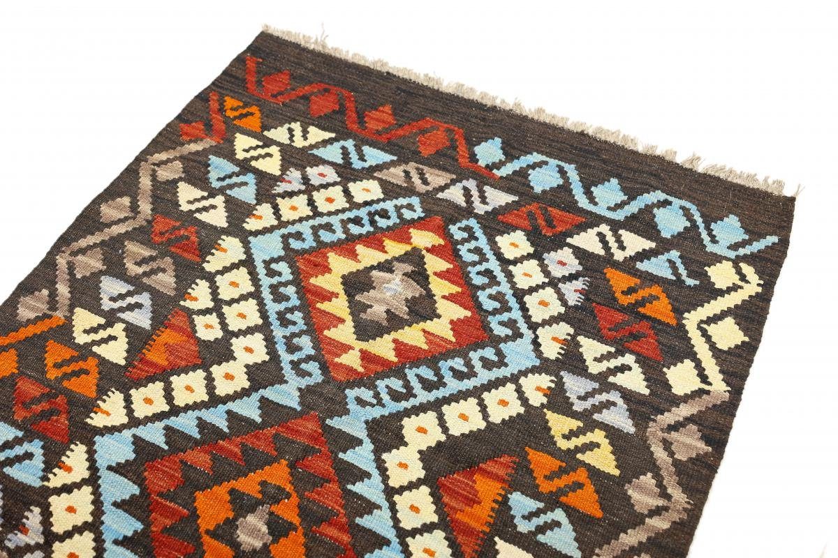 Orientteppich Kelim rechteckig, Höhe: 89x113 Nain Moderner 3 mm Heritage Orientteppich, Handgewebter Trading, Afghan