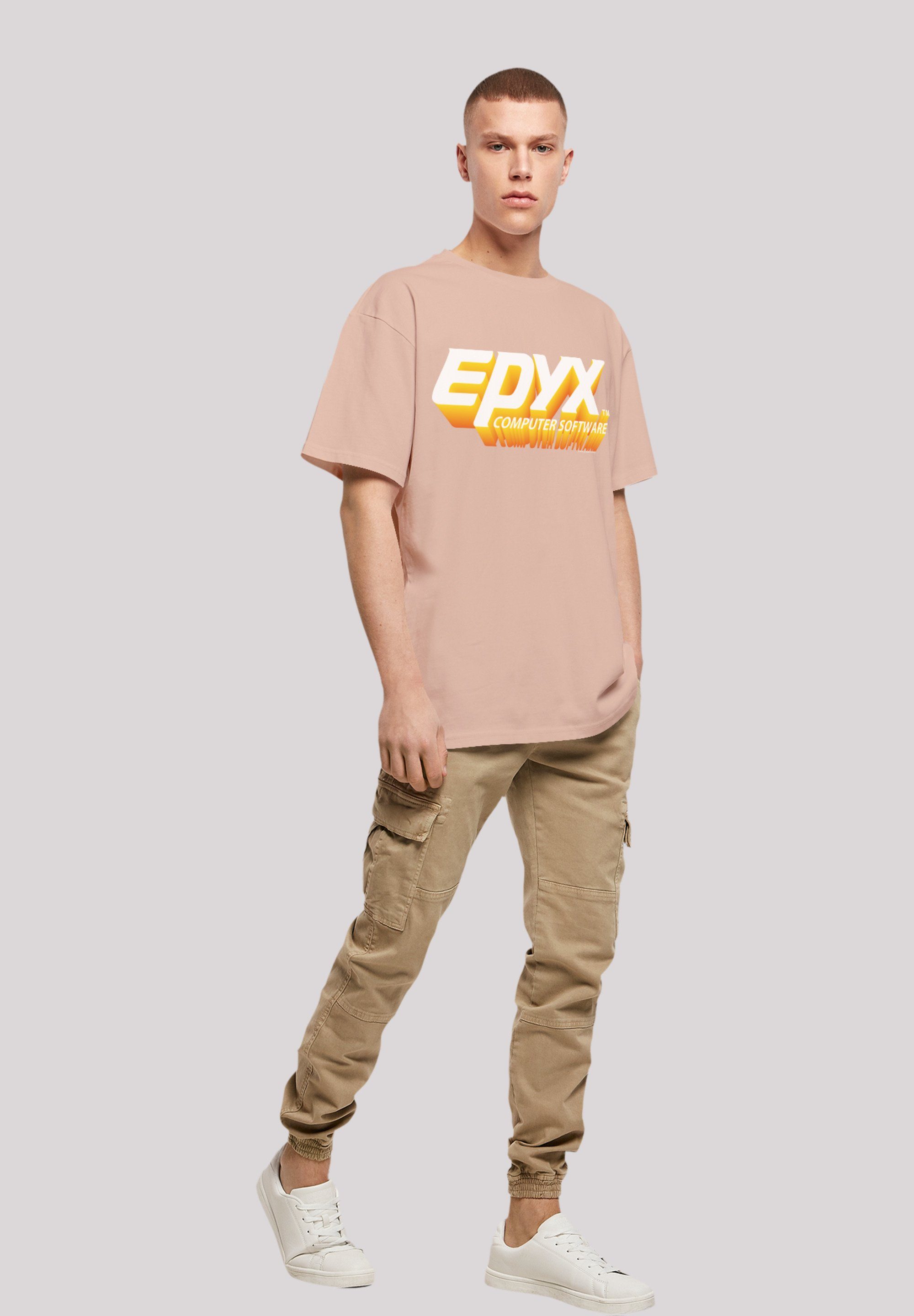 F4NT4STIC 3D EPYX T-Shirt Logo amber Print