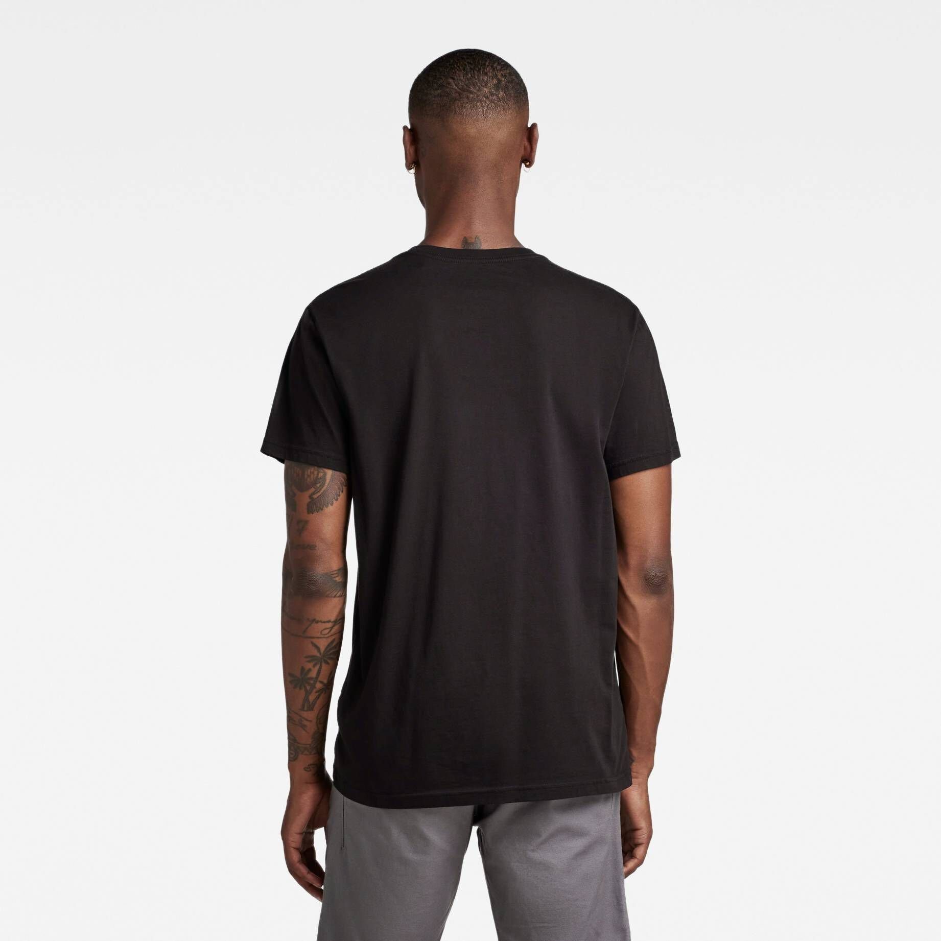 G-Star RAW DK Black T-Shirt ORIGINALS (1-tlg) Herren T-Shirt