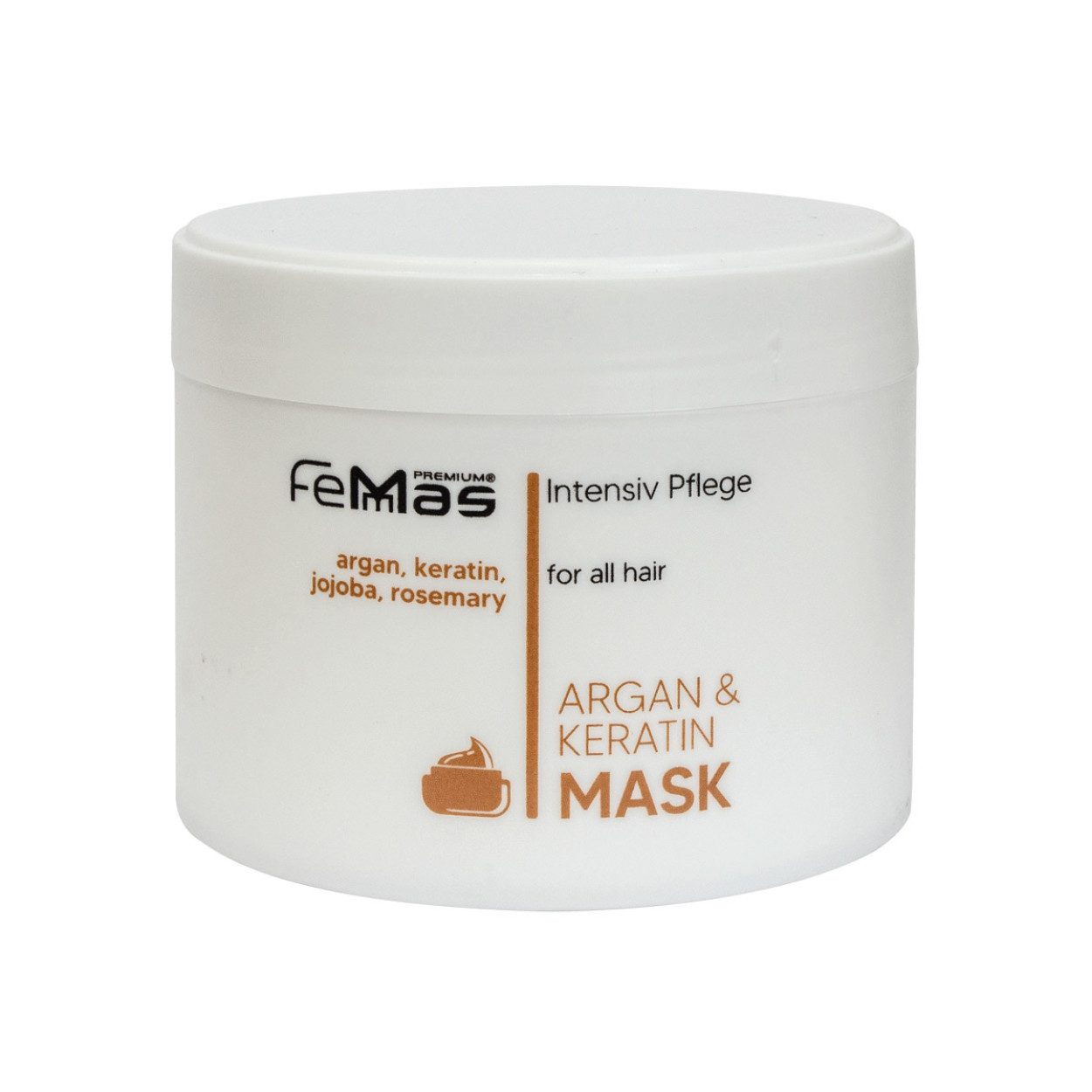 Femmas Premium Haarmaske FemMas Argan & Keratin Maske 300ml