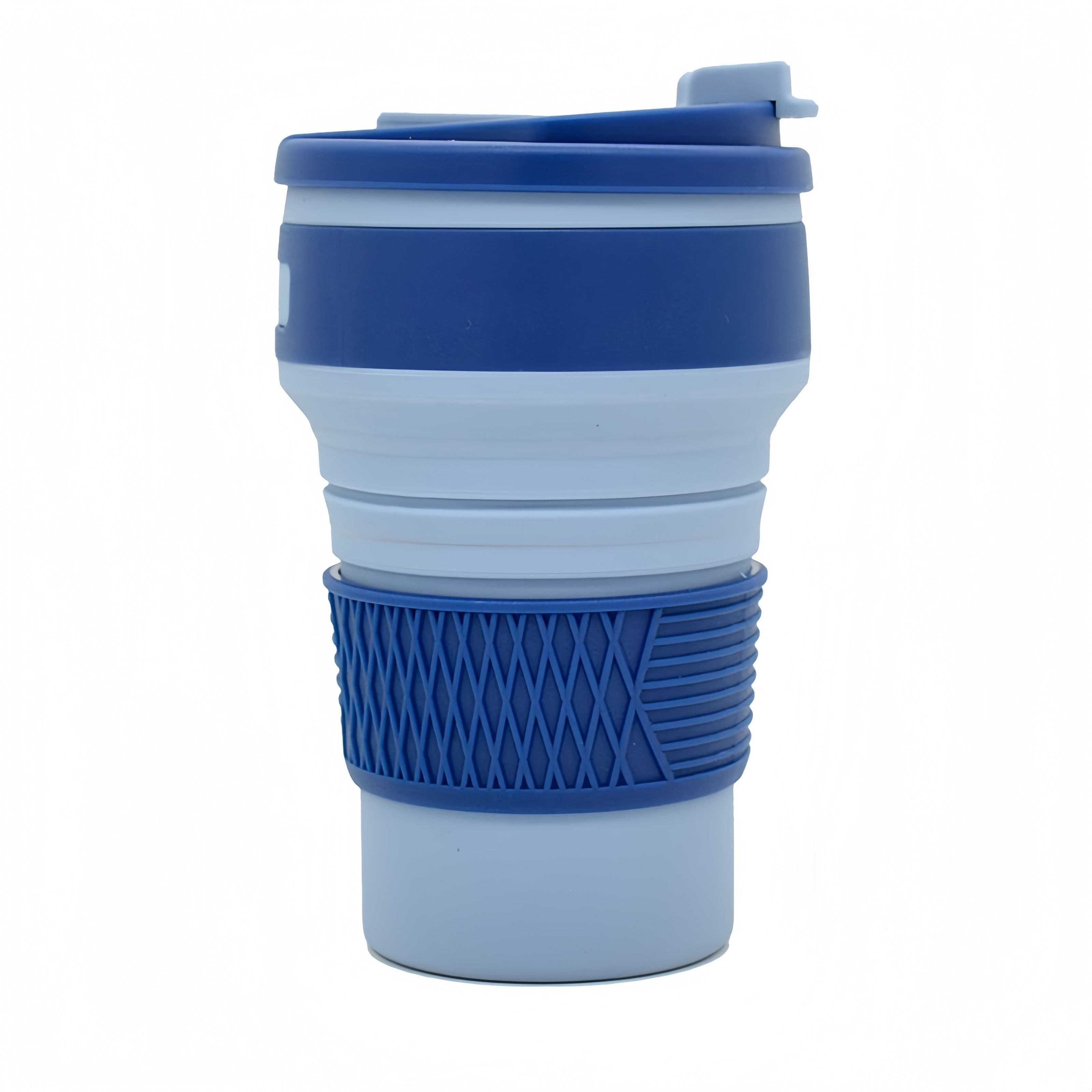FOUORTUNATE-BEE Becher Faltbarer Silikonbecher Reisebecher To Go Kaffee Outdoor Becher, Klappbecher für Camping Reisen Sport Auto Picknick unterwegs