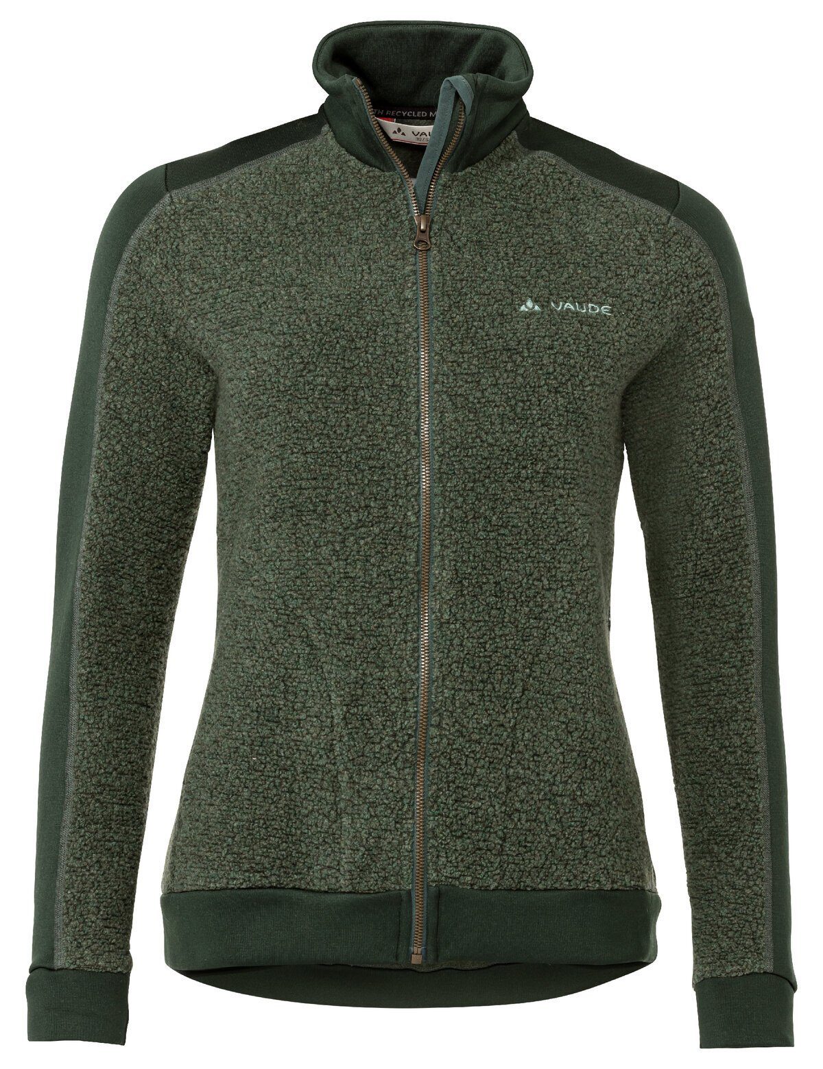 VAUDE Outdoorjacke Women's Skomer Wool Fleece Jacket (1-St) Klimaneutral kompensiert dusty forest