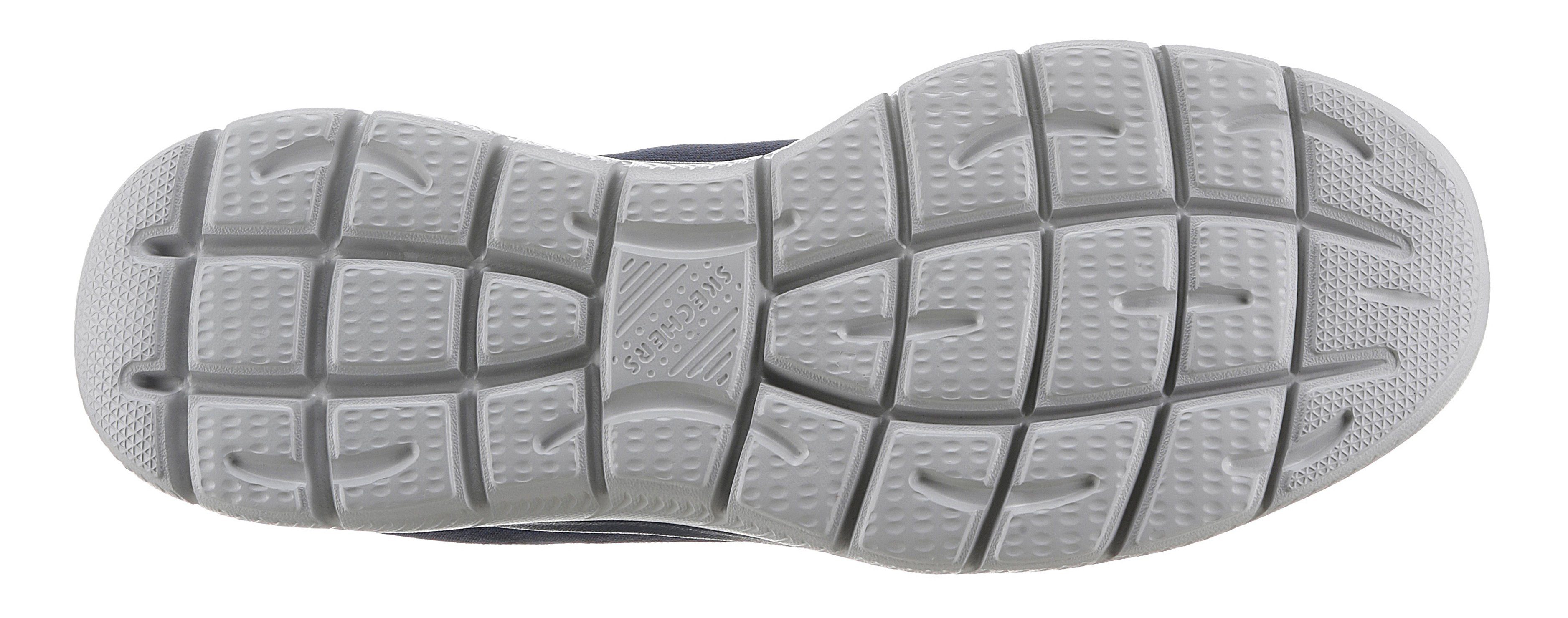 Skechers SUMMITS Slip-On Sneaker Freizeitschuh, Slipper, Komfortschuh mit elastischer Bungee-Schnürung