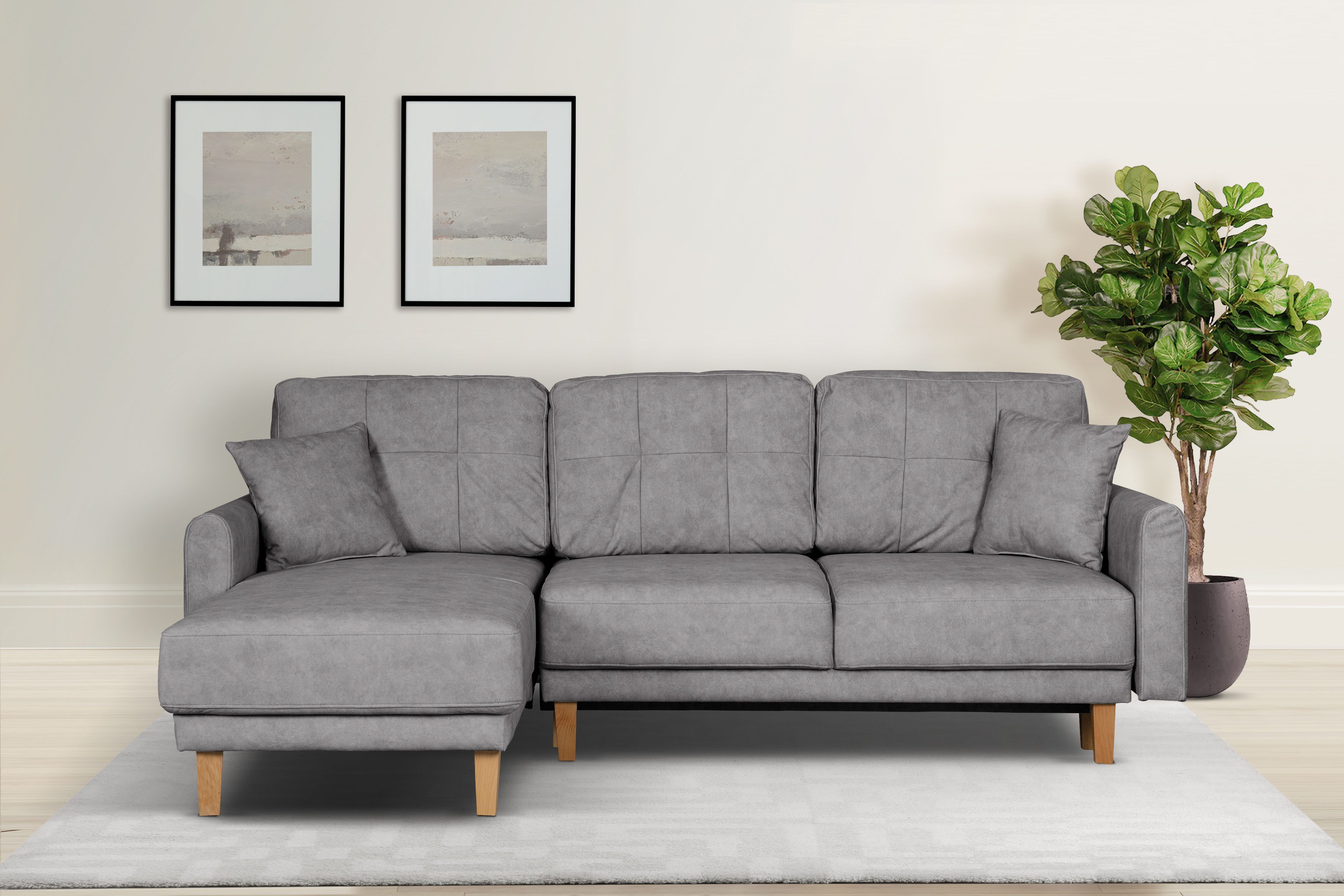 Home affaire Ecksofa TRIPLO optionale Schlafsofa günstig online kaufen