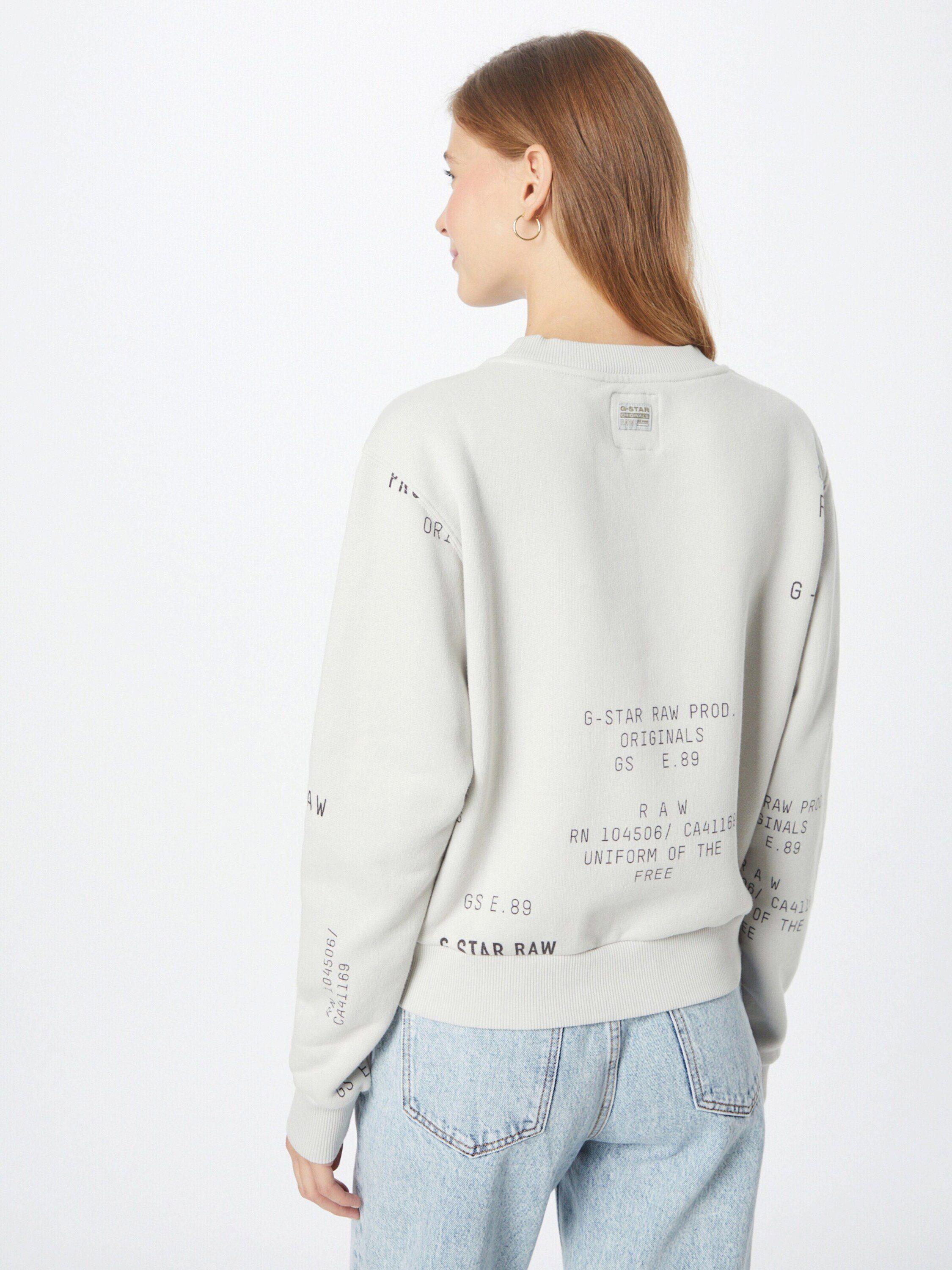 G-Star Sweatshirt Details (1-tlg) Plain/ohne RAW