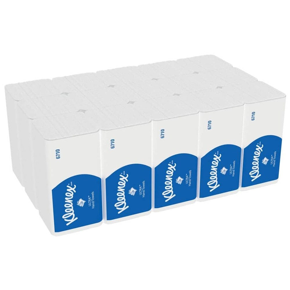 Papierhandtuch Kleenex Papierhandtuch Ultra Super Soft 6710 weiß 15x96Bl./Pack.
