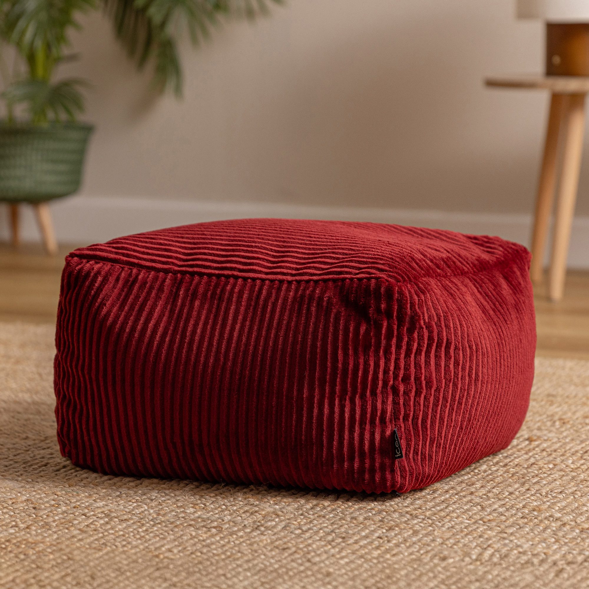 icon Pouf aus Cord „Amara“, mit Füllung günstig online kaufen