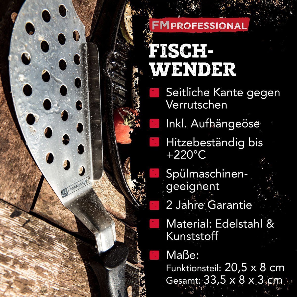 FMprofessional Küchenwender Fischwender