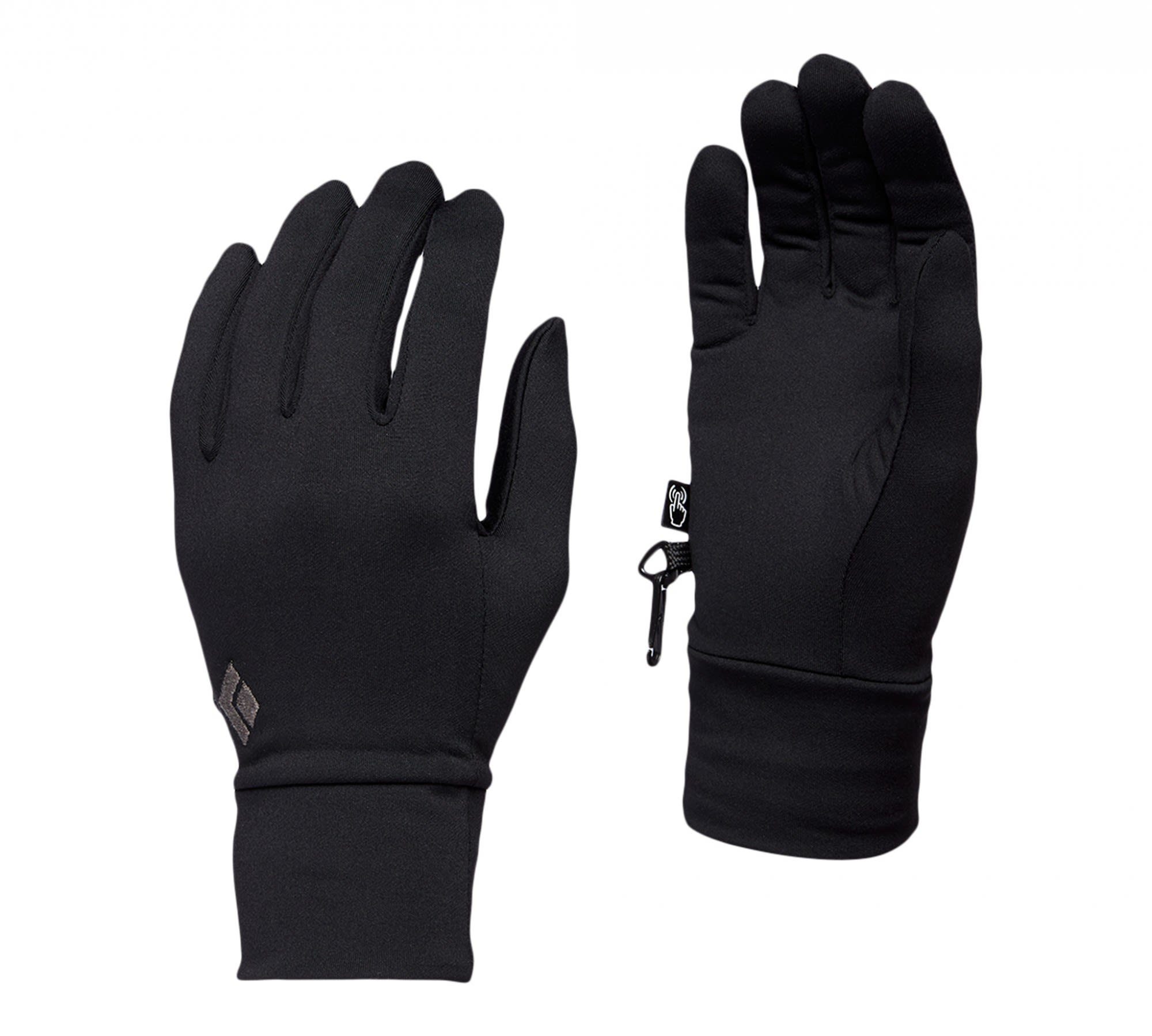 Diamond Black Black Diamond Fleecehandschuhe Lightweight Screentap Glove