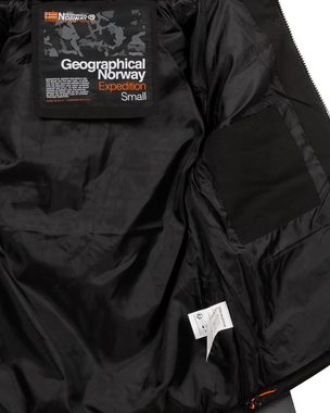 Geographical Norway Parka Winter Jacke Parka Steppjacke Kapuze Kapuzenjacke Parka Outdoor Stepp