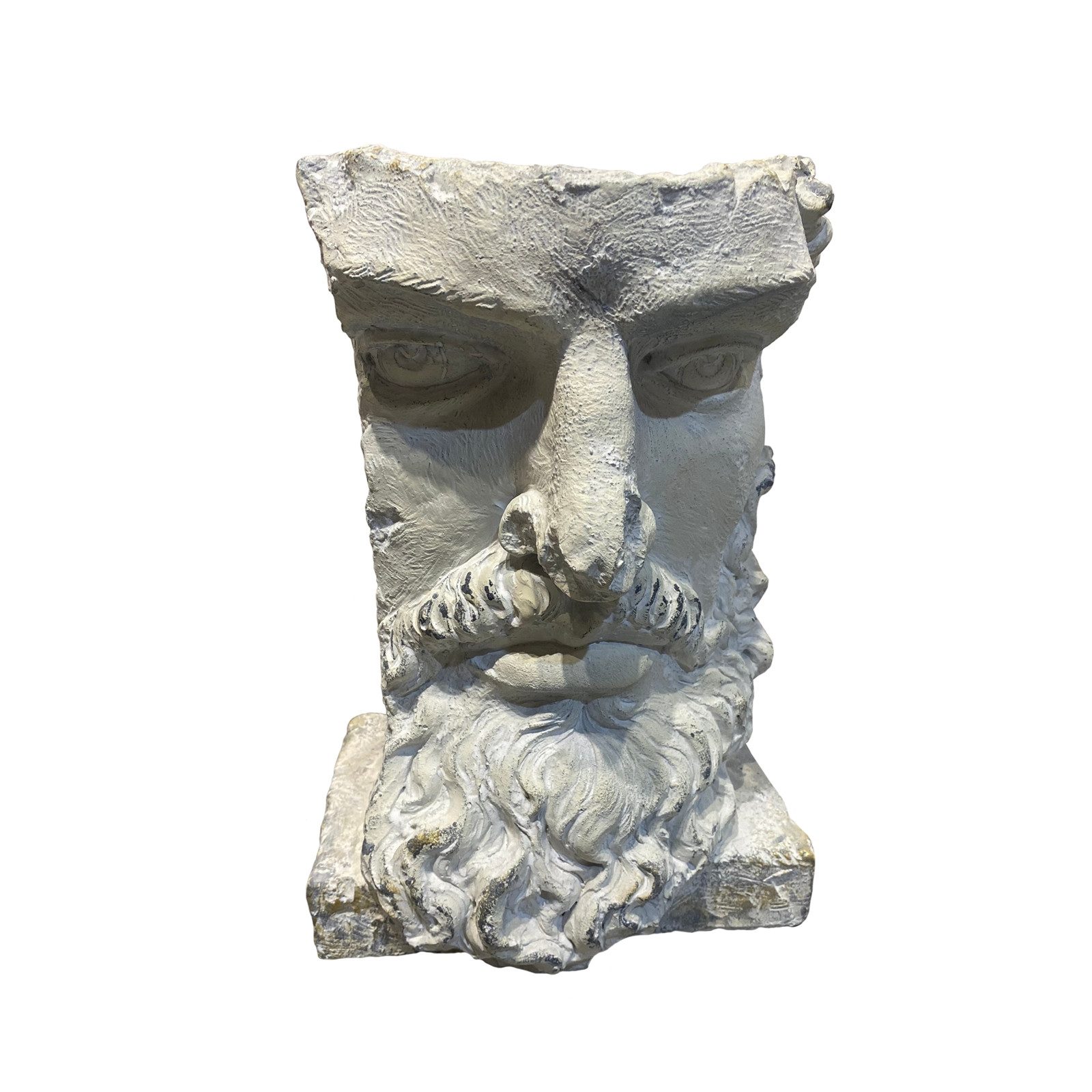 HTI-Living Pflanzkübel Pflanzgefäß Apollon Büste Poseidon (Stück, 1 St., 1 Pflanzgefäß), Pflanzkübel Gartendeko Antike
