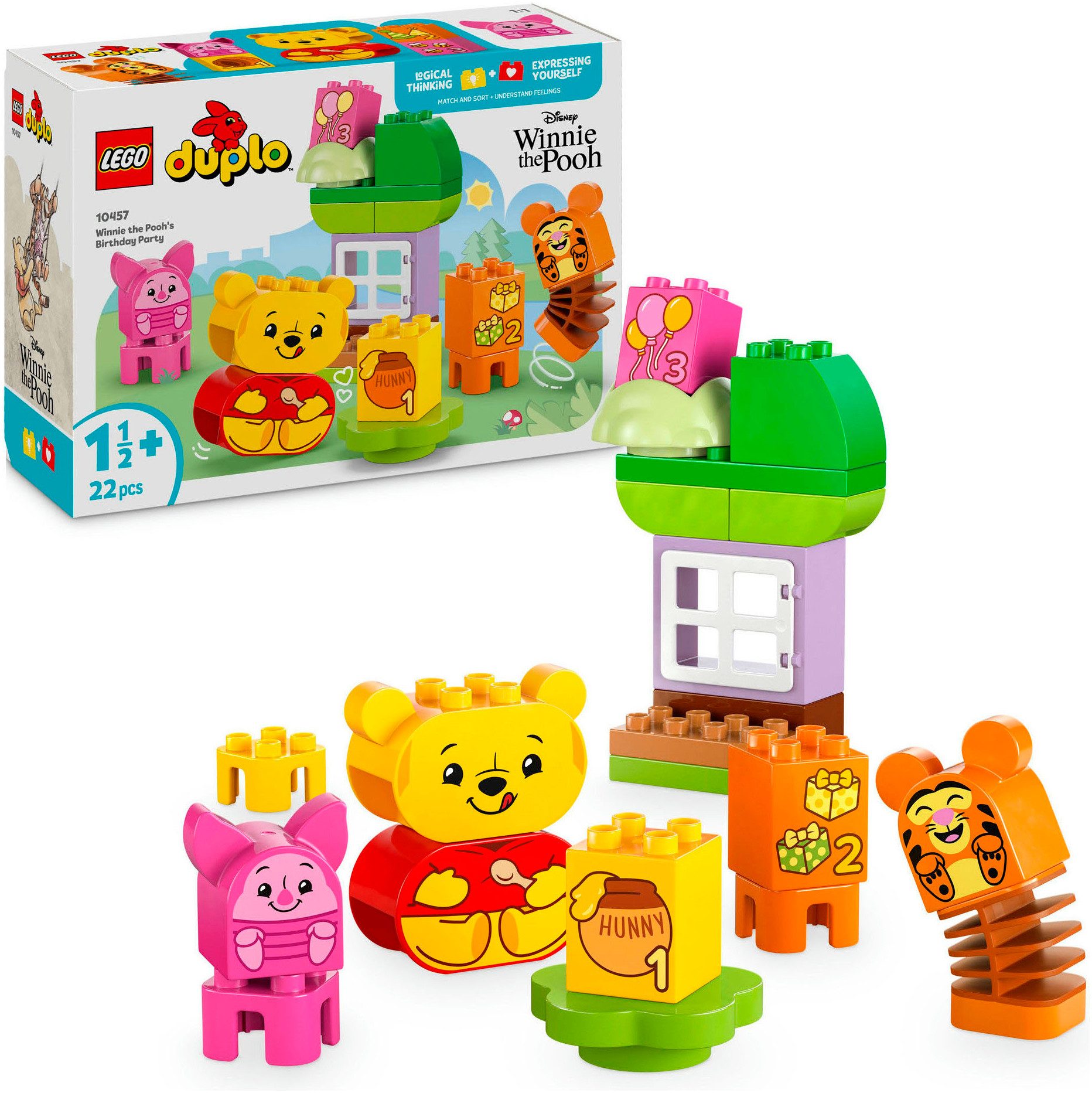 LEGO® Winnie Puuhs Geburtstagsparty (10457), LEGO® DUPLO Disney ™ Konstrukt günstig online kaufen