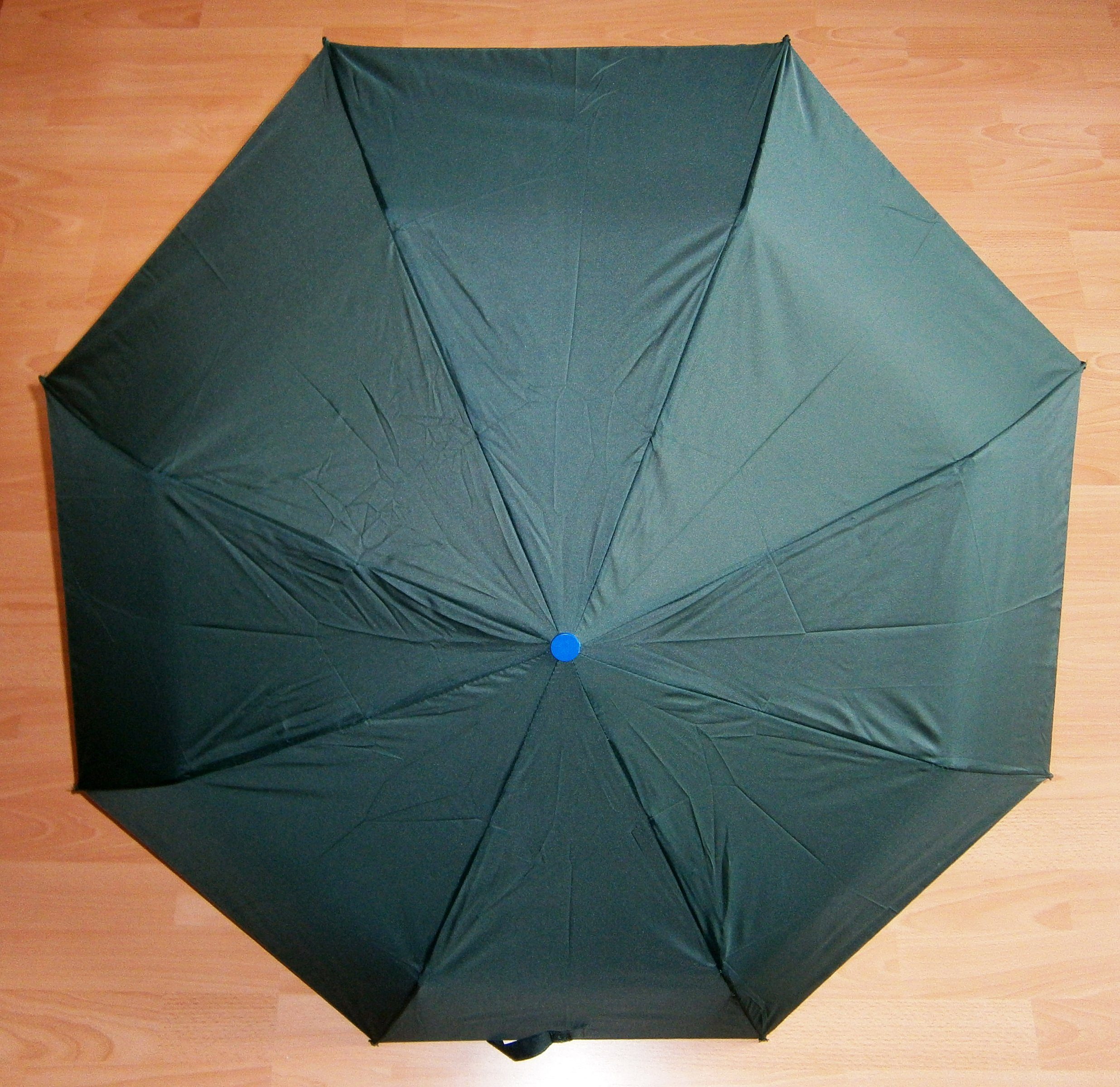 Susino Taschenregenschirm REGENSCHIRM Ø98cm manuell GRÜN Länge 24-57cm Taschenschirm 3478, Taschenregenschirm Schirm