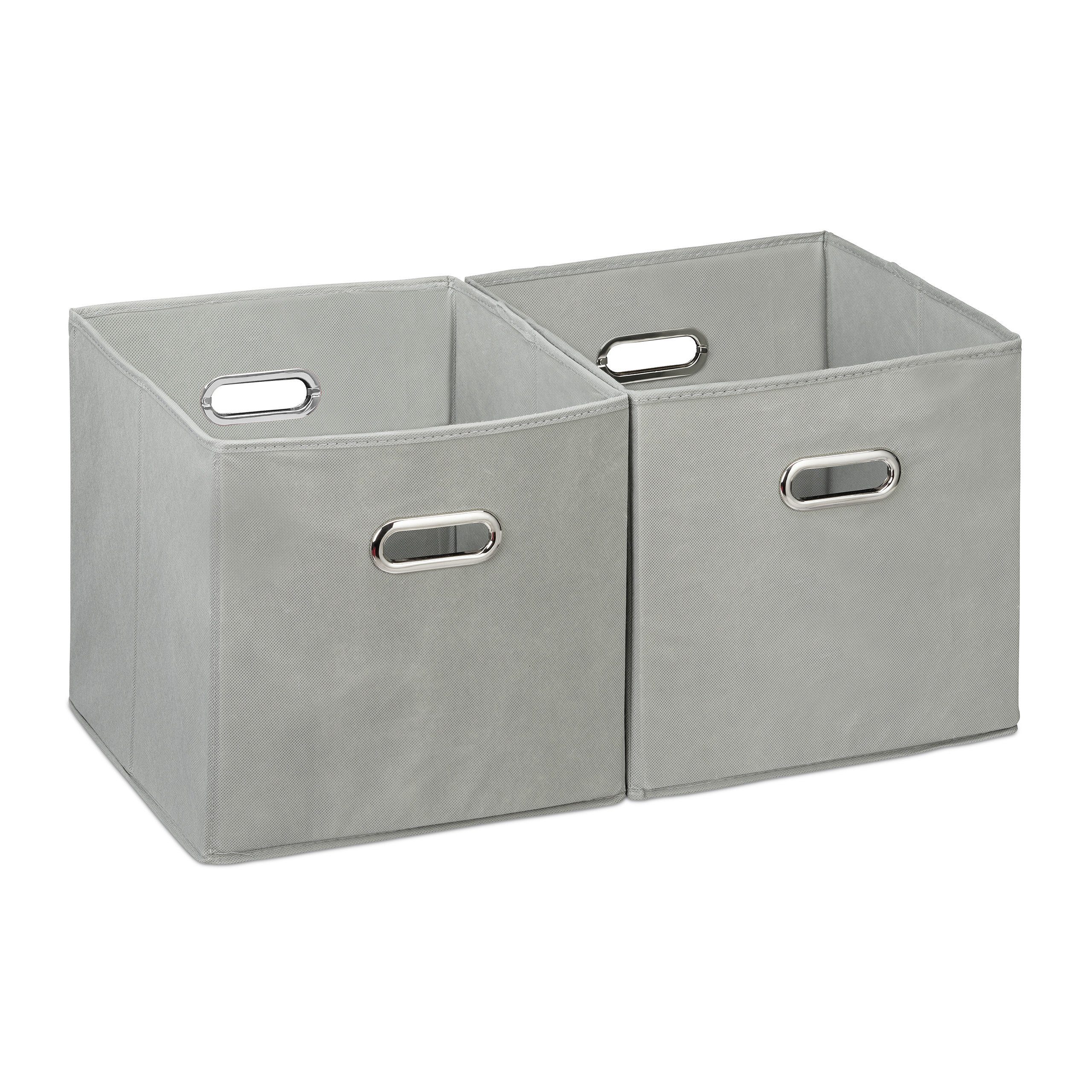 Aufbewahrungsbox Stoff 2er Set