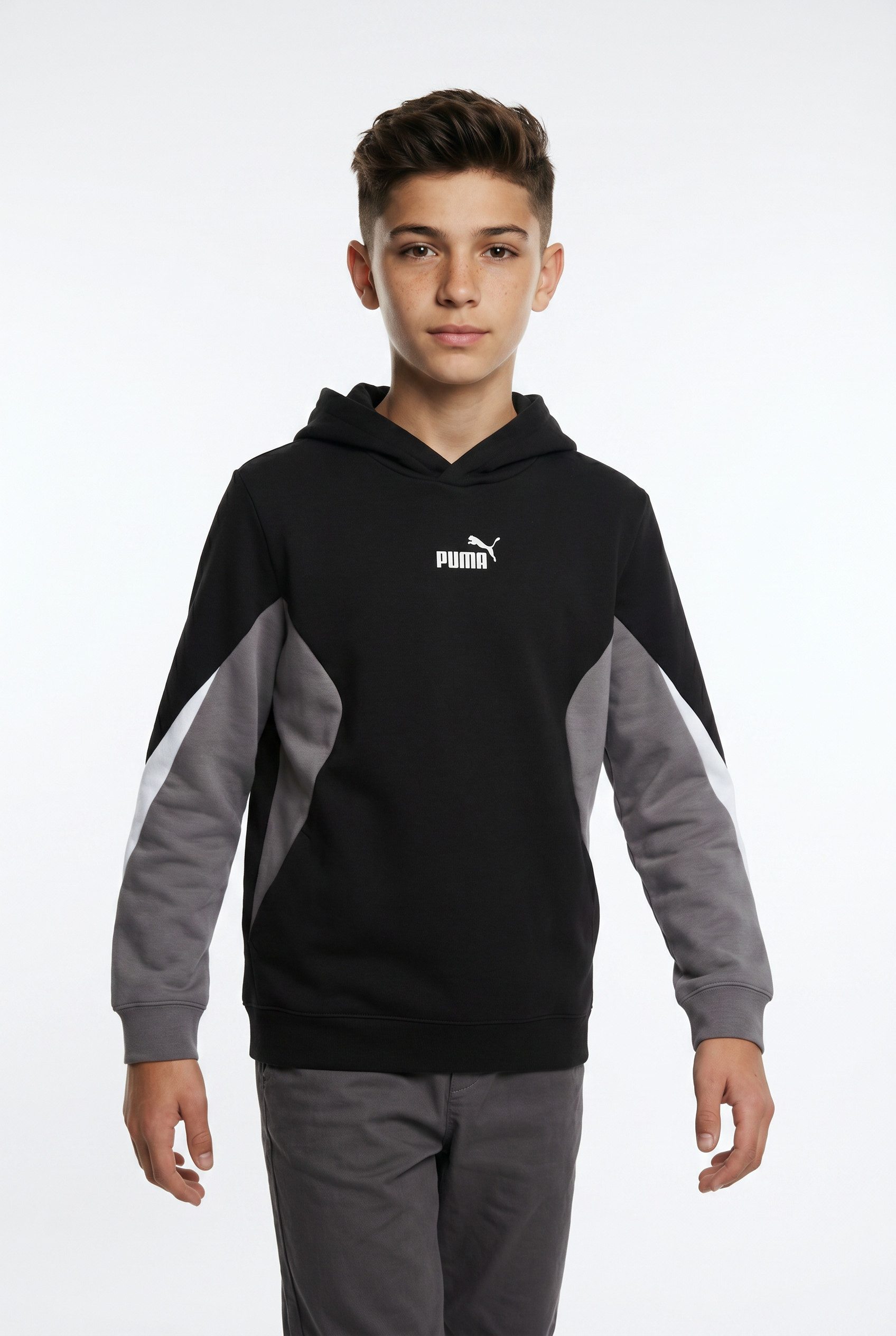 Kapuzensweatshirt ESS BLOCK HOODIE FL B