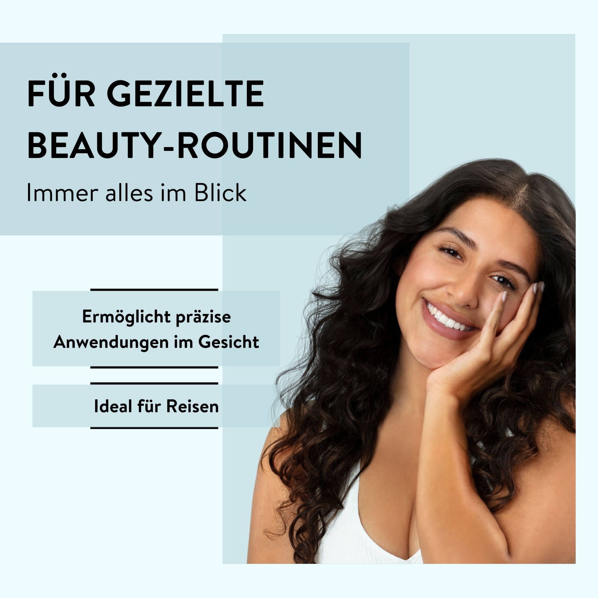 PARSA Beauty Spiegel Essential Handspiegel in Champagner, Elegantes Design & Klare Sicht – Bild 4 von 5