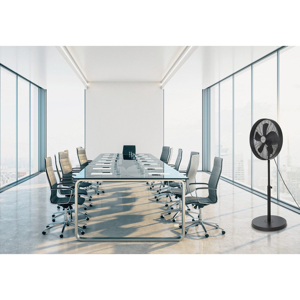 Sygonix Bodenventilator Sygonix Standventilator 50 W (x H) 445 mm x 1200 mm Schwarz Höhenv, 44.50 cm Durchmesser