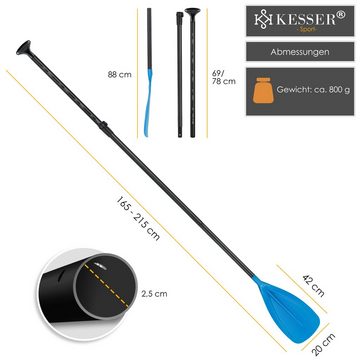 KESSER SUP-Paddel, Paddle 3-teilig für Kayak SUP Stand-Up Paddling Board