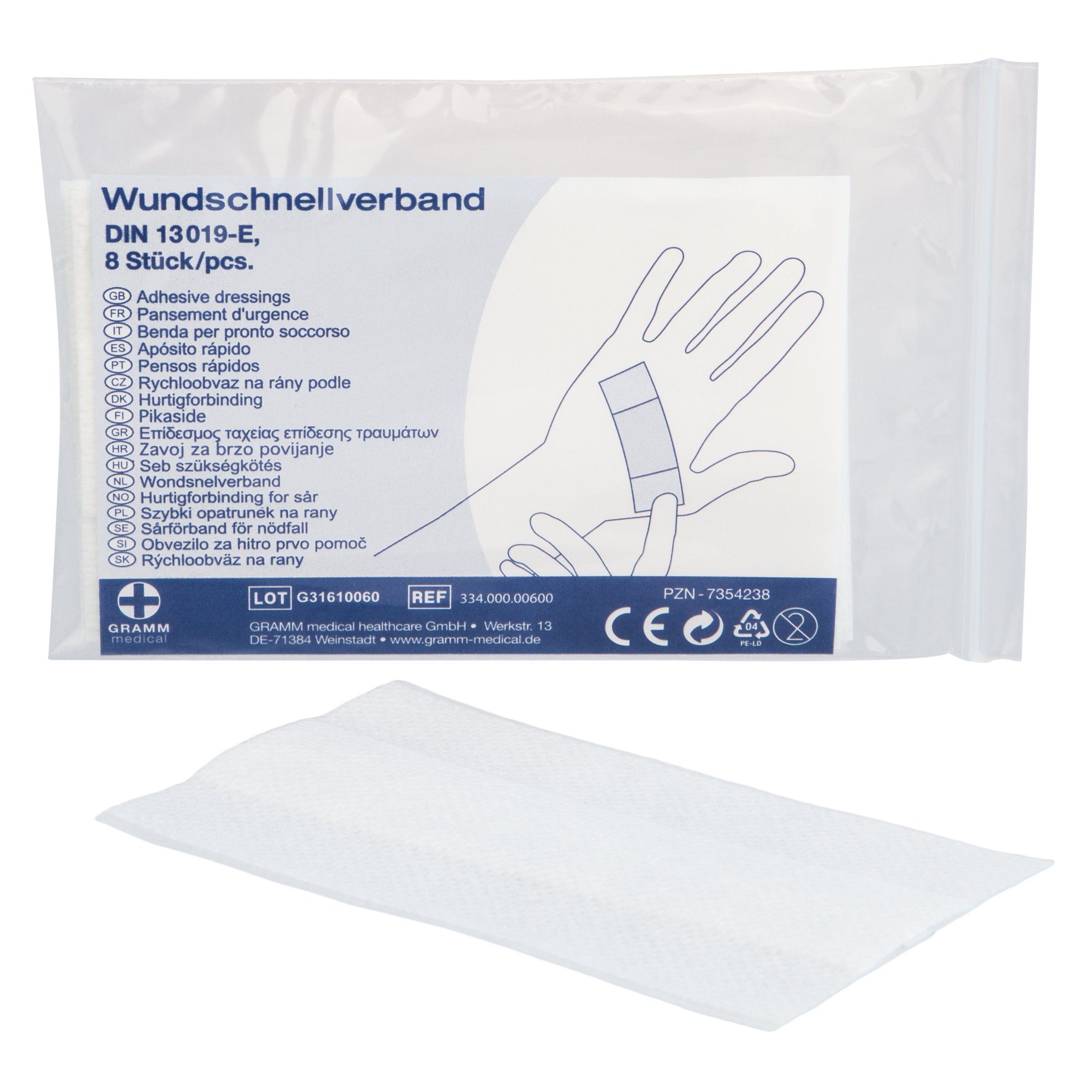 GRAMM medical Bandage 6x10 cm