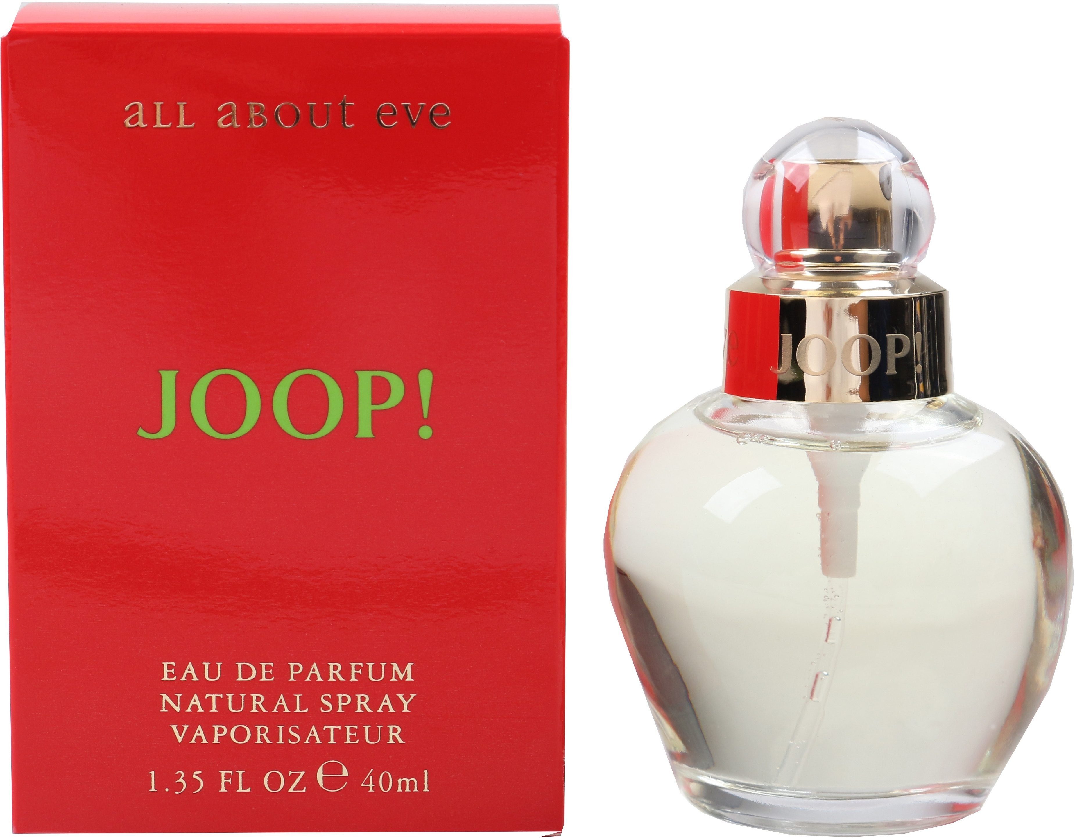JOOP! Eau de Parfum ALL ABOUT EVE, EDP, mit einer fruchtigen und frischen Duftrichtung