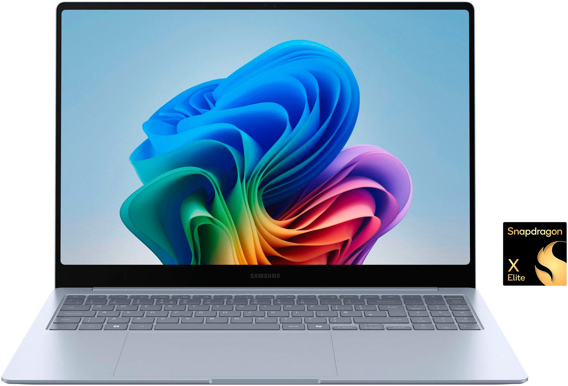 Samsung Galaxy Book4 Edge (NP960X) 16'' 16 GB + 512 GB Notebook (40,6 cm/16 Zoll, Snapdragon X Elite X1E-80-100, Adreno, 16 GB)