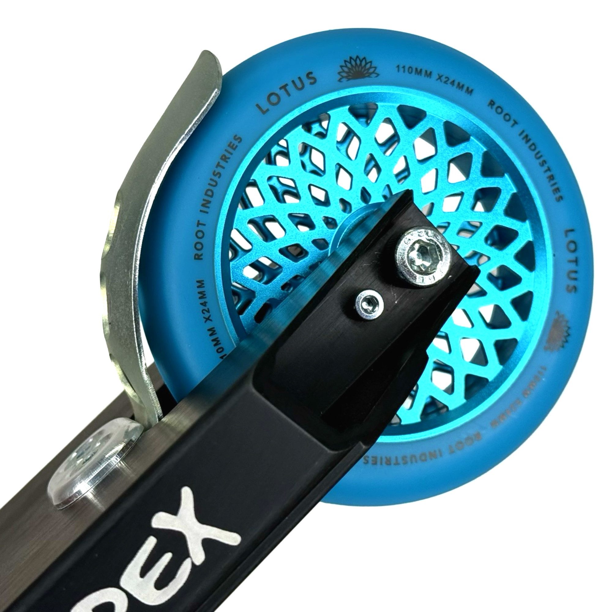 Root Industries Stuntscooter Root Industries Lotus Stunt-Scooter Rolle 110mm Radiant Blau/PU Blau