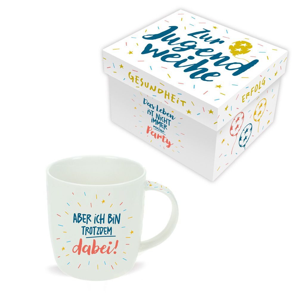 Tasse TRÖTSCH - Tasse zur Jugendweihe in Geschenkbox