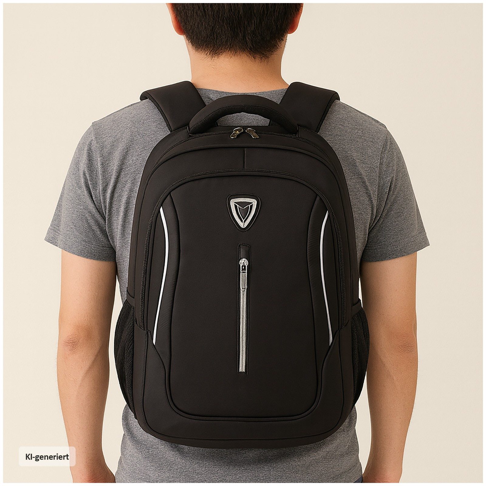 HTI-Living Rucksack Robuster Freizeitrucksack mit Laptopfach 21 Liter (Stück, 1-tlg., 1 Rucksack), Rucksack Freizeitrucksack