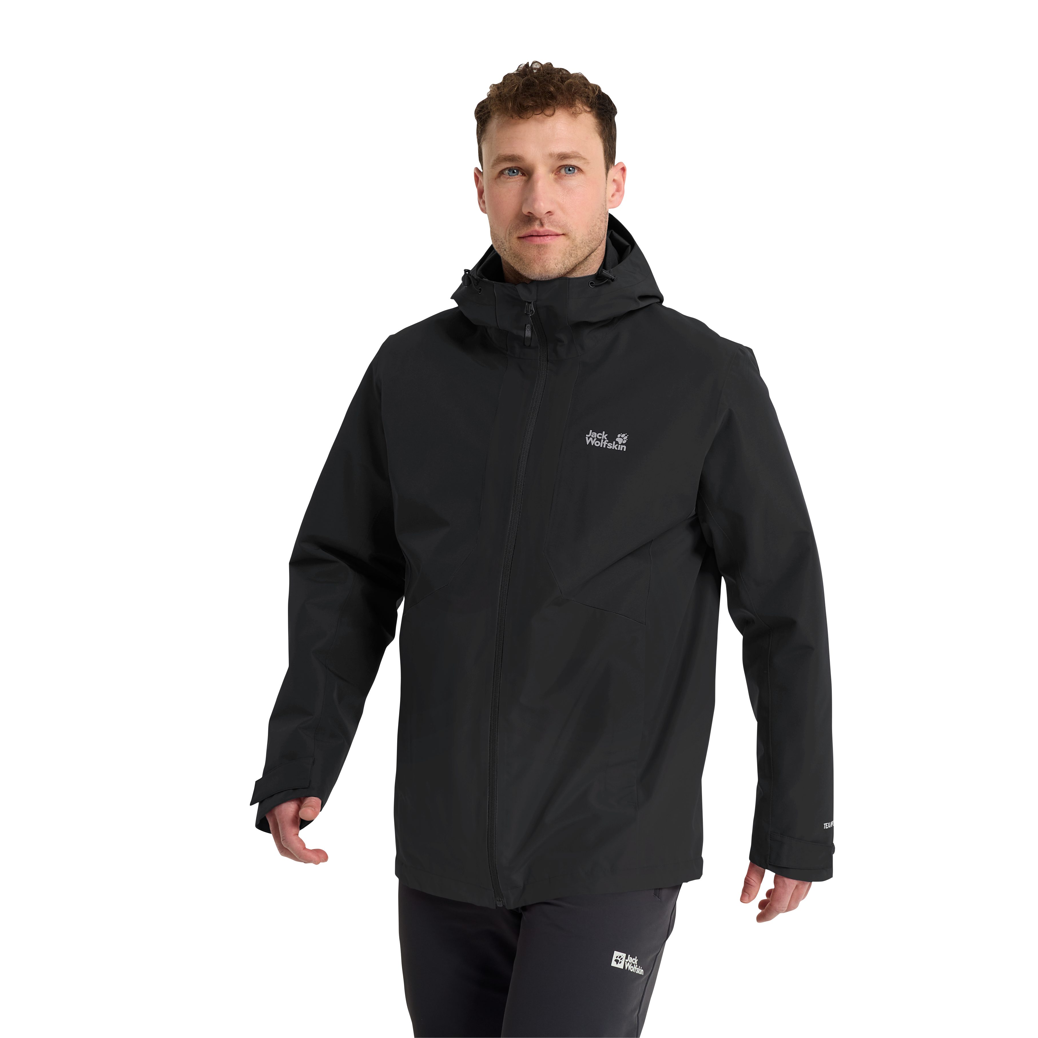 Jack Wolfskin 3-in-1-Funktionsjacke STONETRAIL 3IN1 JKT M für Sportmode und Outdoormode, sportlicher Stil, 3-in-1-Funktionsjacke