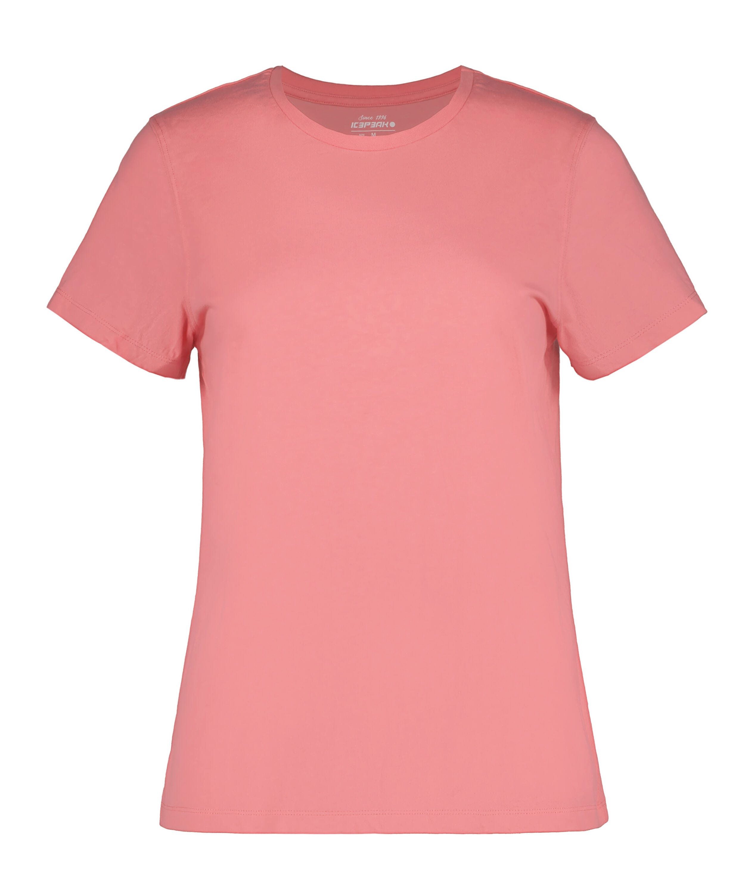 Icepeak T-Shirt ISLETON mit O-Ausschnitt, aus Baumwolle, gerader Saum