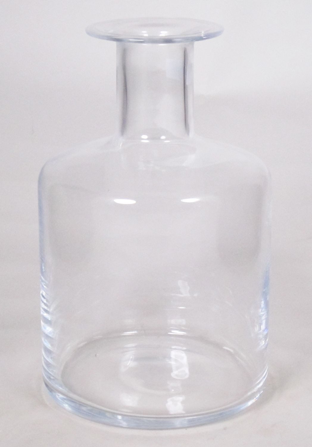 INNA-Glas Dekovase Flaschenvase JUNELA, klar, 28cm, Ø17cm