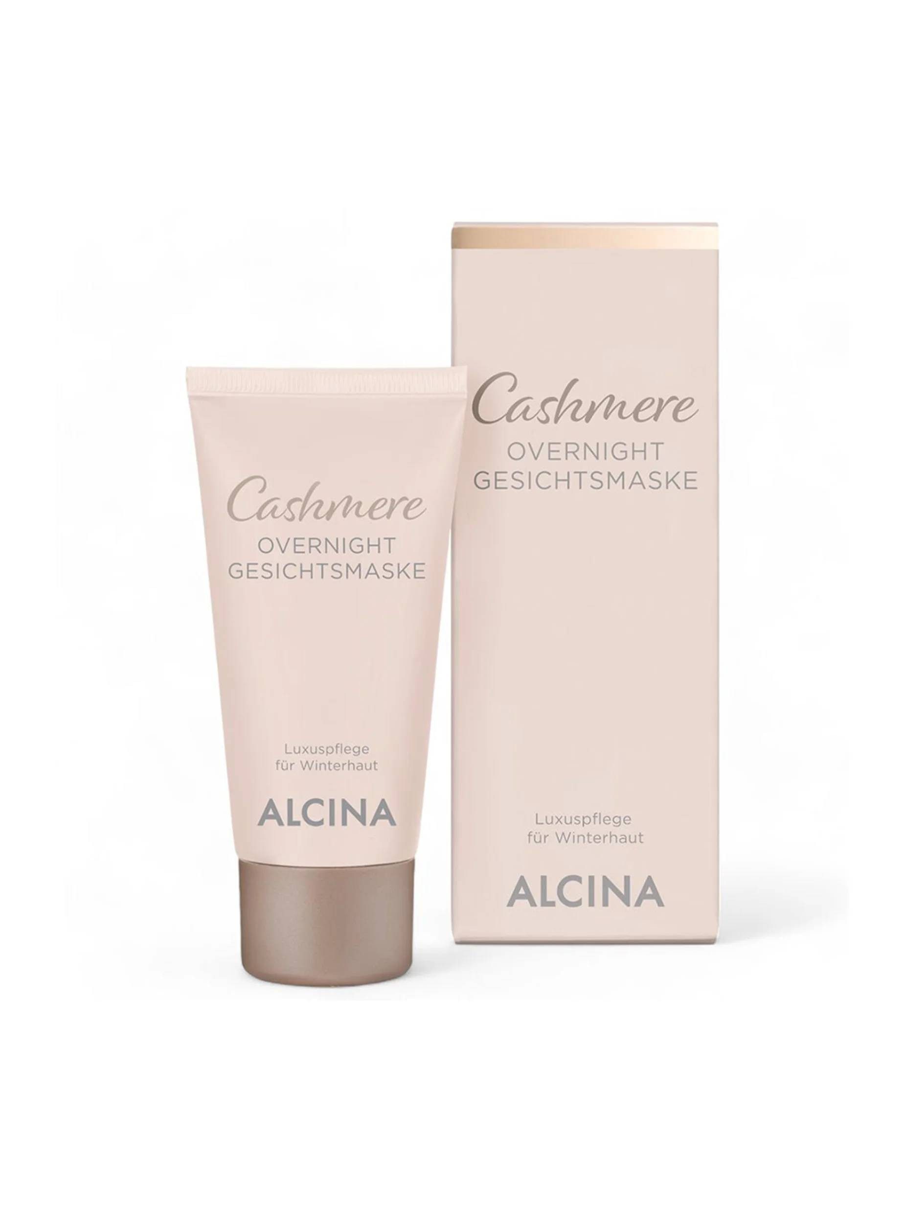ALCINA Gesichtsmaske Cashmere Overnight Maske (50 ml) Luxus-Winterpflege