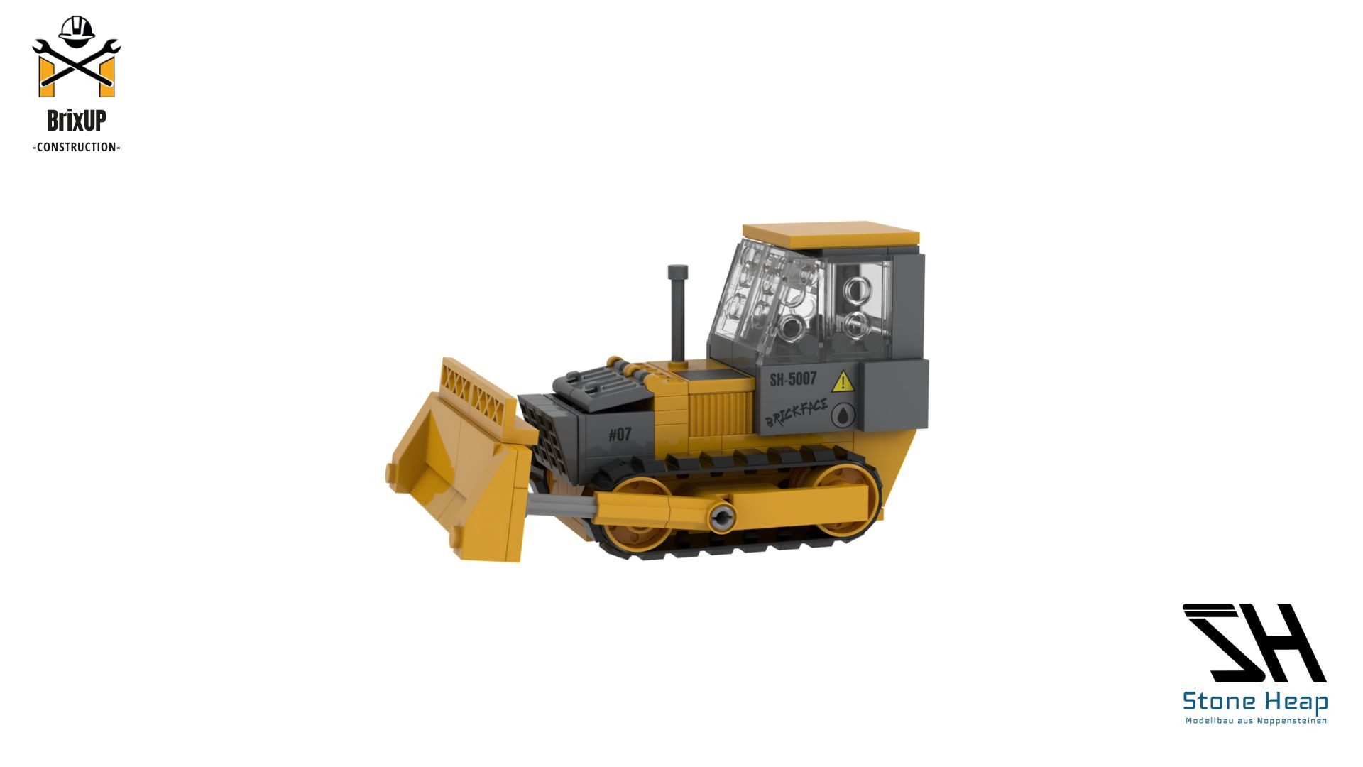 Stone Heap Stone Heap SH-5007 Planierraupe Spielbausteine