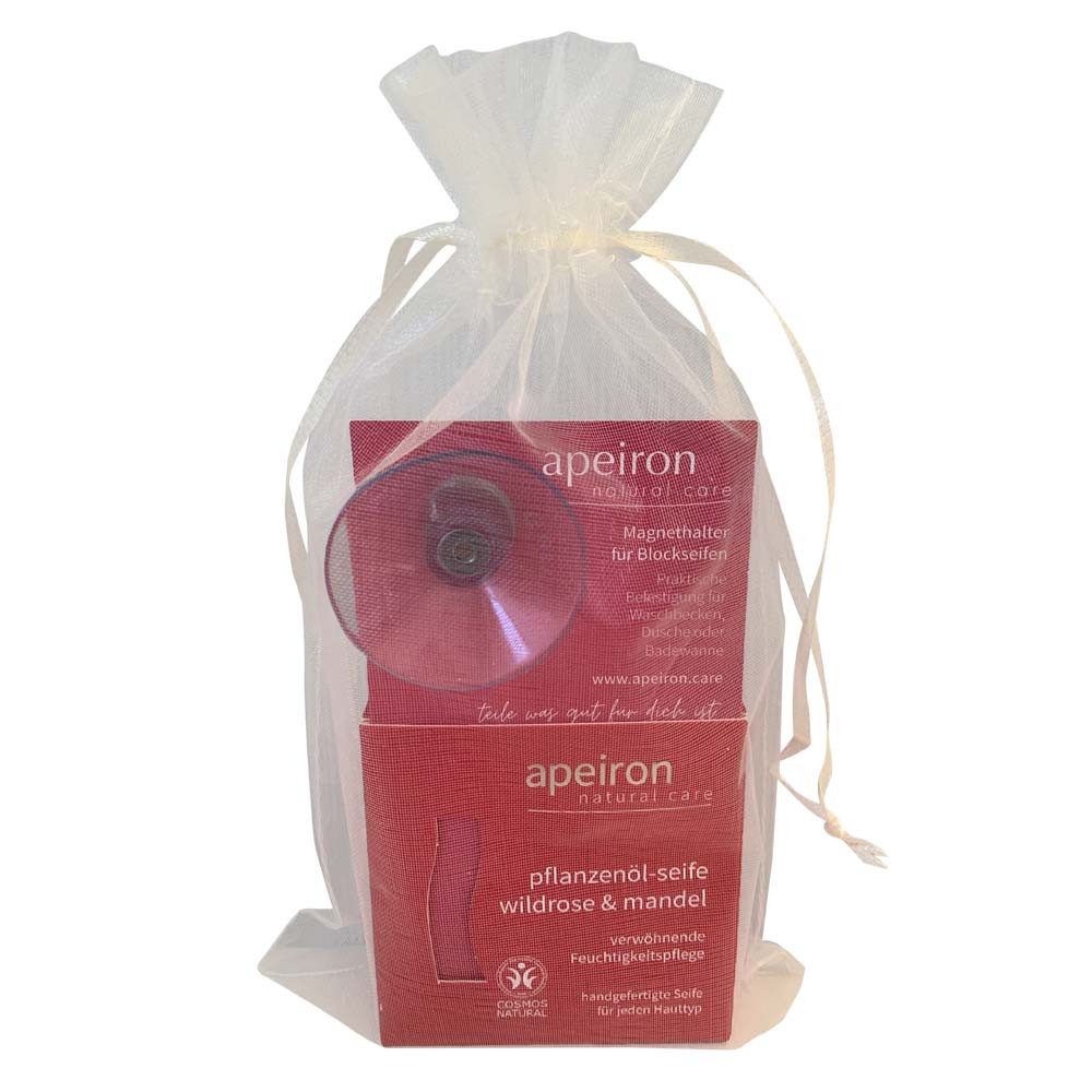 Apeiron Gesichtsseife Wildrose & Mandel - Geschenkset 100g
