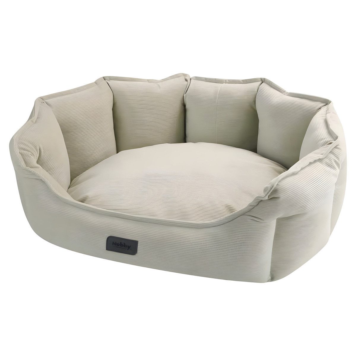 Nobby Tierbett Hundebett Cacho oval beige günstig online kaufen