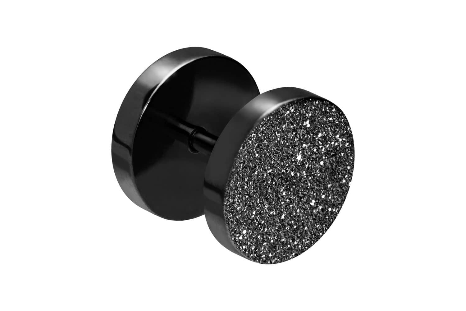 PIERCINGLINE Fake-Ear-Plug Chirurgenstahl Fake Plug DIAMANTOPTIK günstig online kaufen