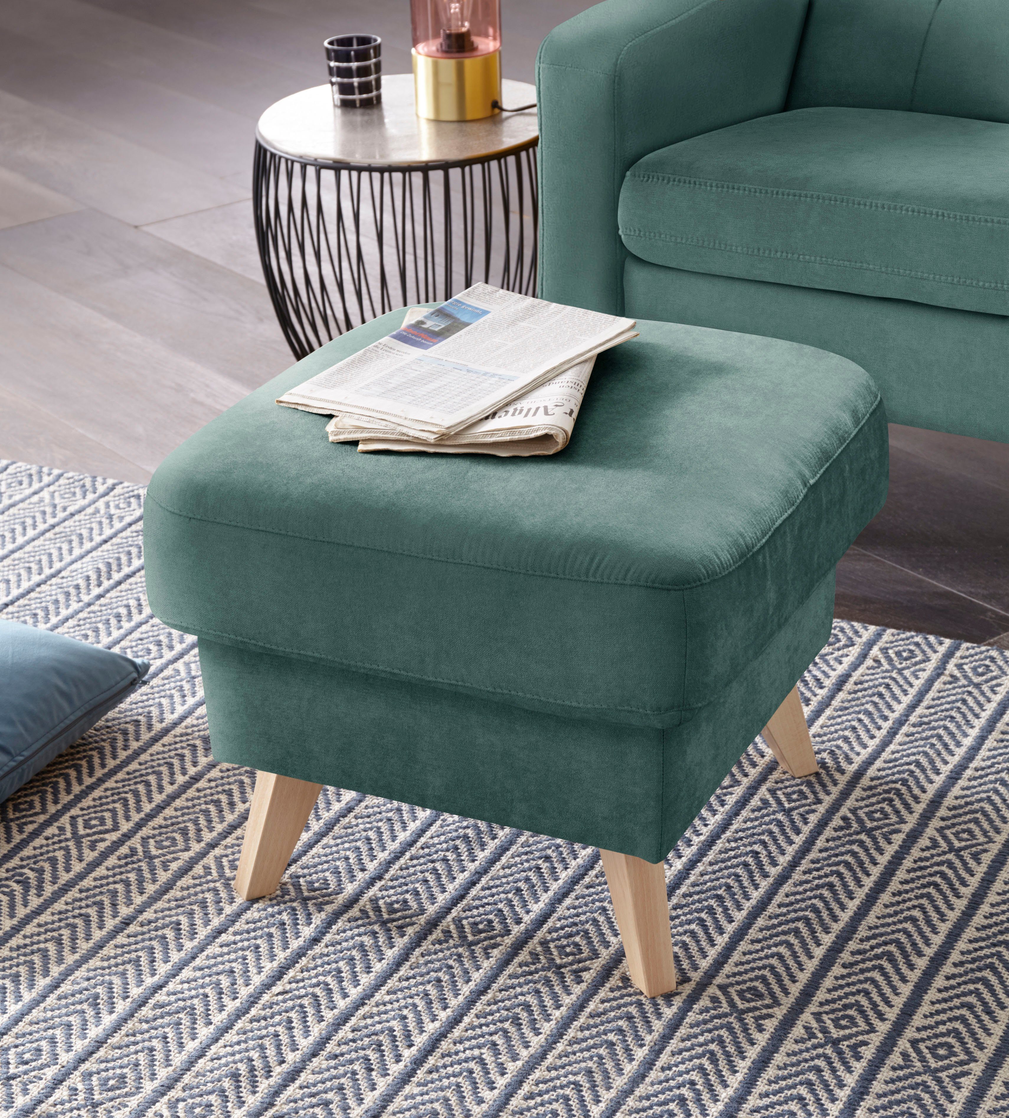 exxpo - sofa fashion Hocker Nappa günstig online kaufen