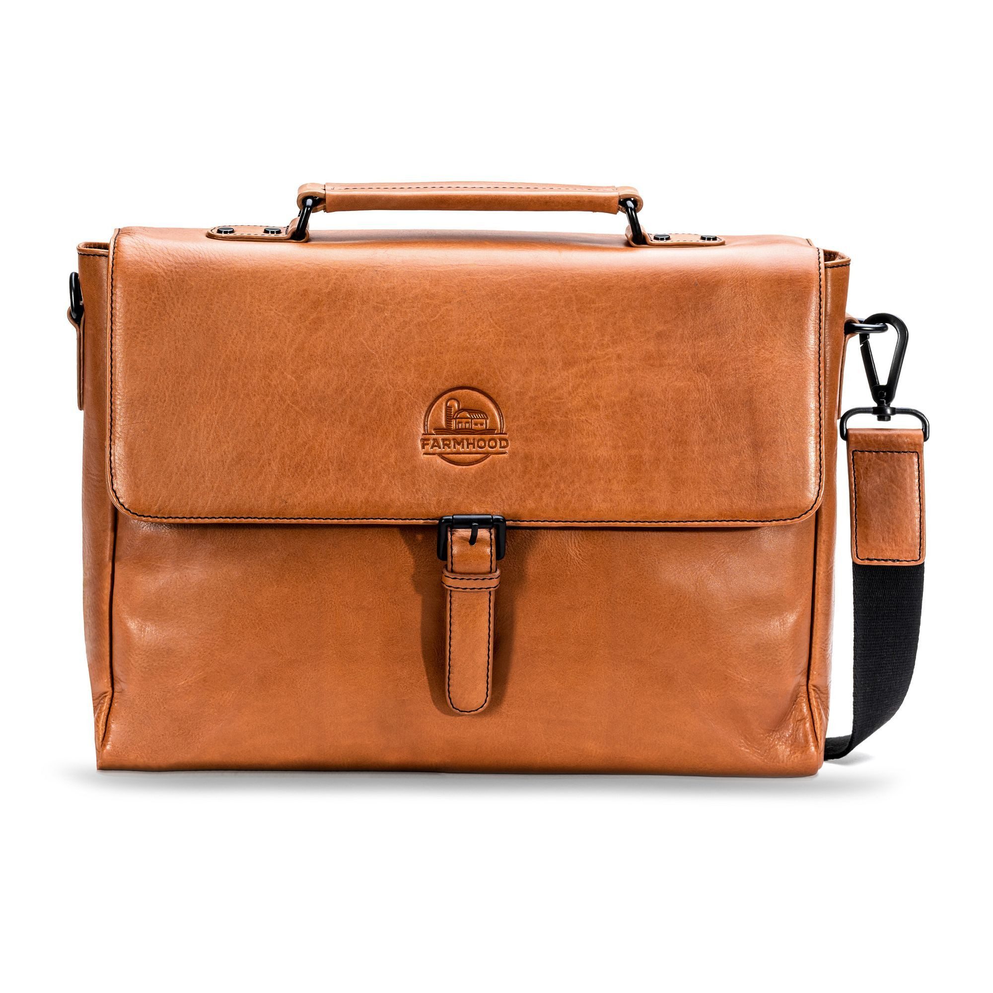 Farmhood Aktentasche Memphis, Leder