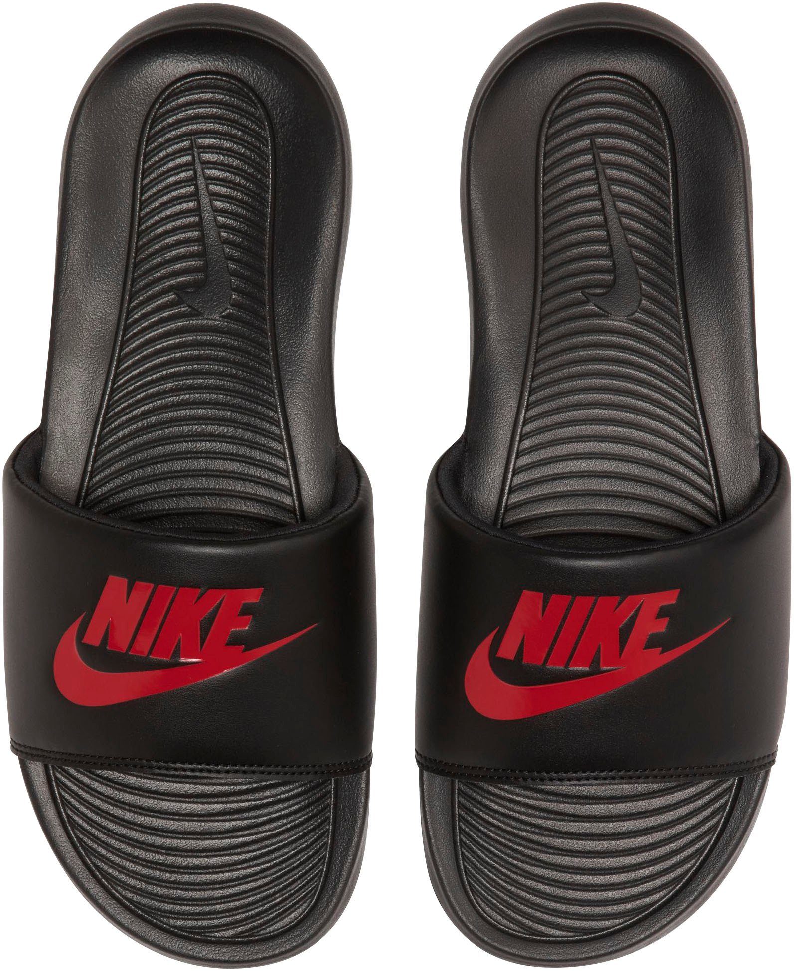 Nike Sportswear schwarz-rot VICTORI ONE Badesandale