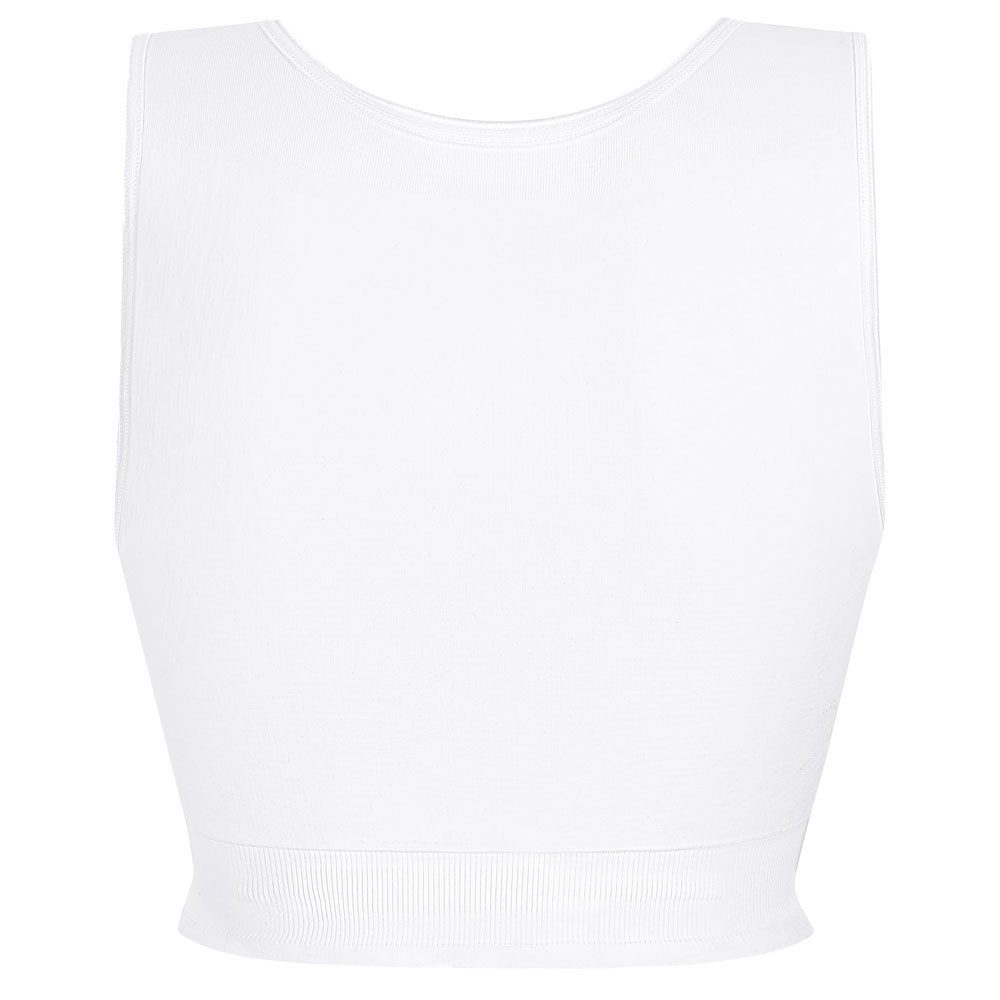 Amoena Bügelloser BH Amoena Lymph Flow Long Soft-BH mit Vorderverschlus