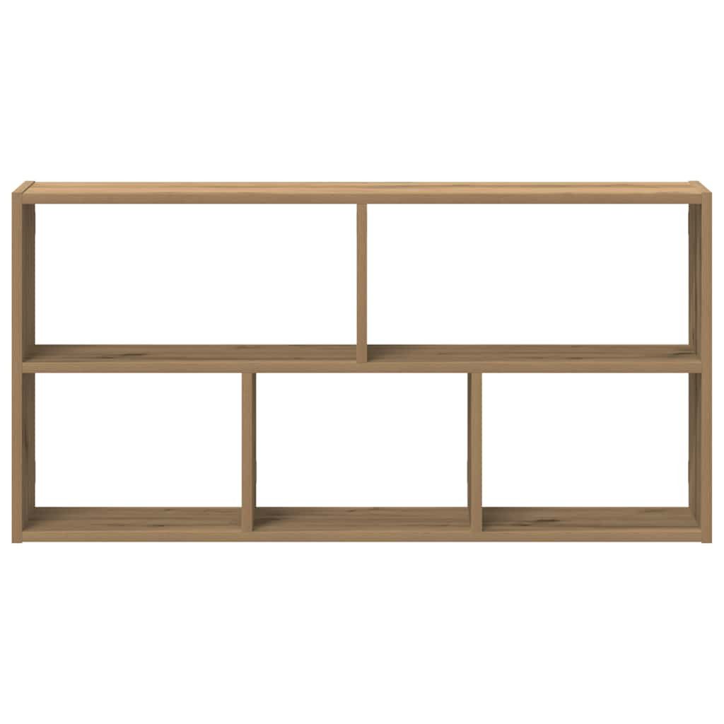 vidaXL Regal Wandregal Artisan-Eiche 100x25x50 cm Holzwerkstoff, 1-tlg. – Bild 3 von 5