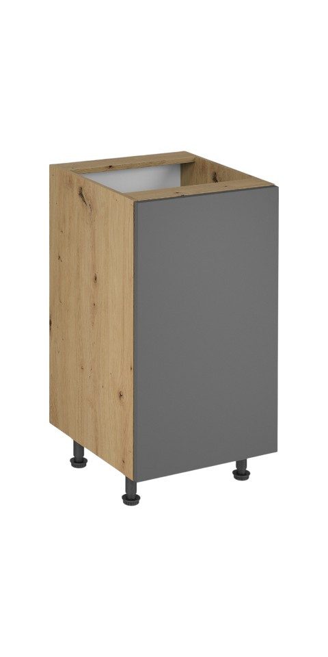 ROYAL24_MARKT Unterschrank - Robuster Unterschrank für zusätzlichen Stauraum (Unterschrank, 1-St., Nexa - D45) Beste Güte - Innovativ - Modern.